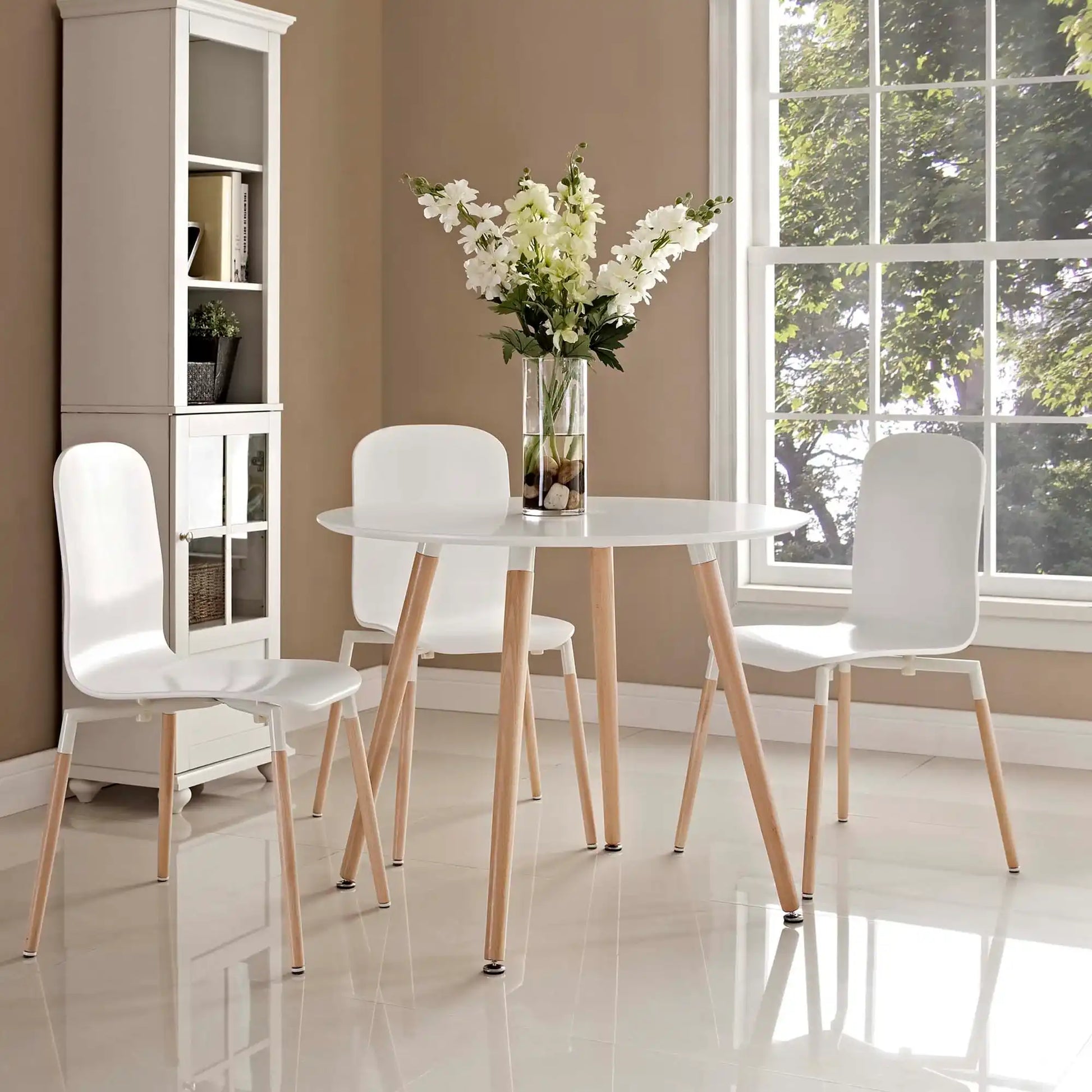 Track Round Dining Table by Modway - Best Buy Furniture