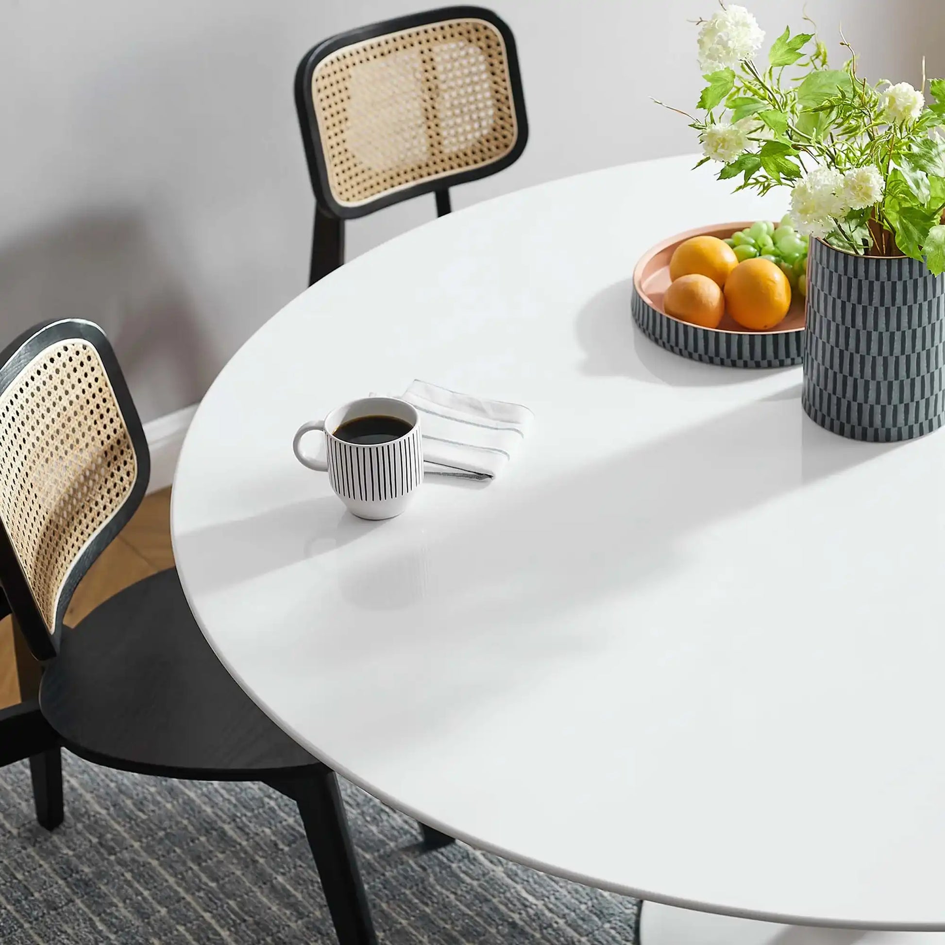 Lippa 60" Round Wood Dining Table by Modway - Best Buy Furniture