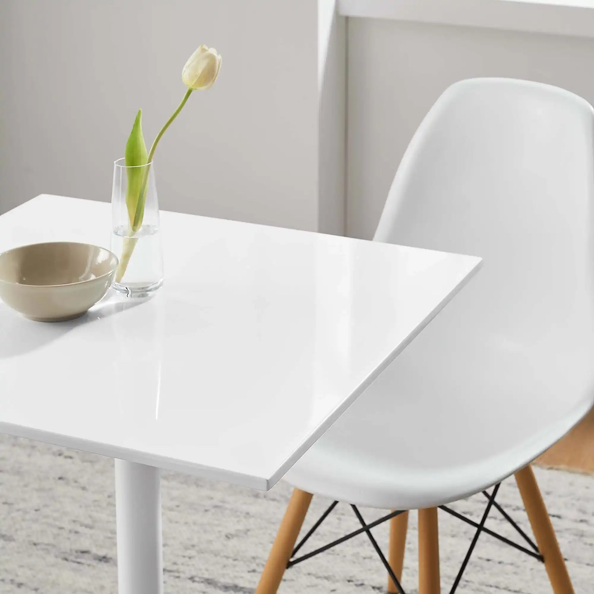 Lippa 24" Square Wood Dining Table by Modway - Best Buy Furniture