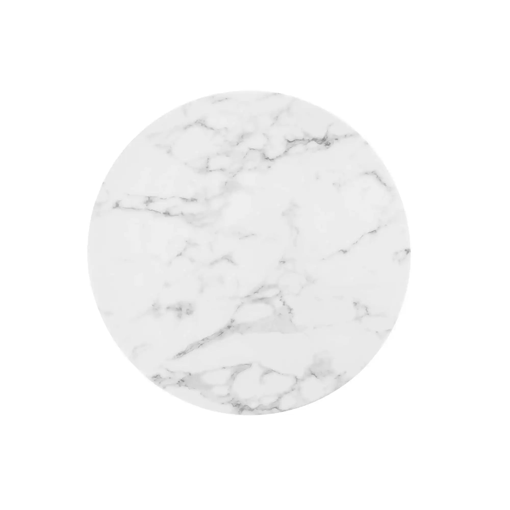 Lippa 28" Round Faux Marble Dining Table by Modway - Best Buy Furniture