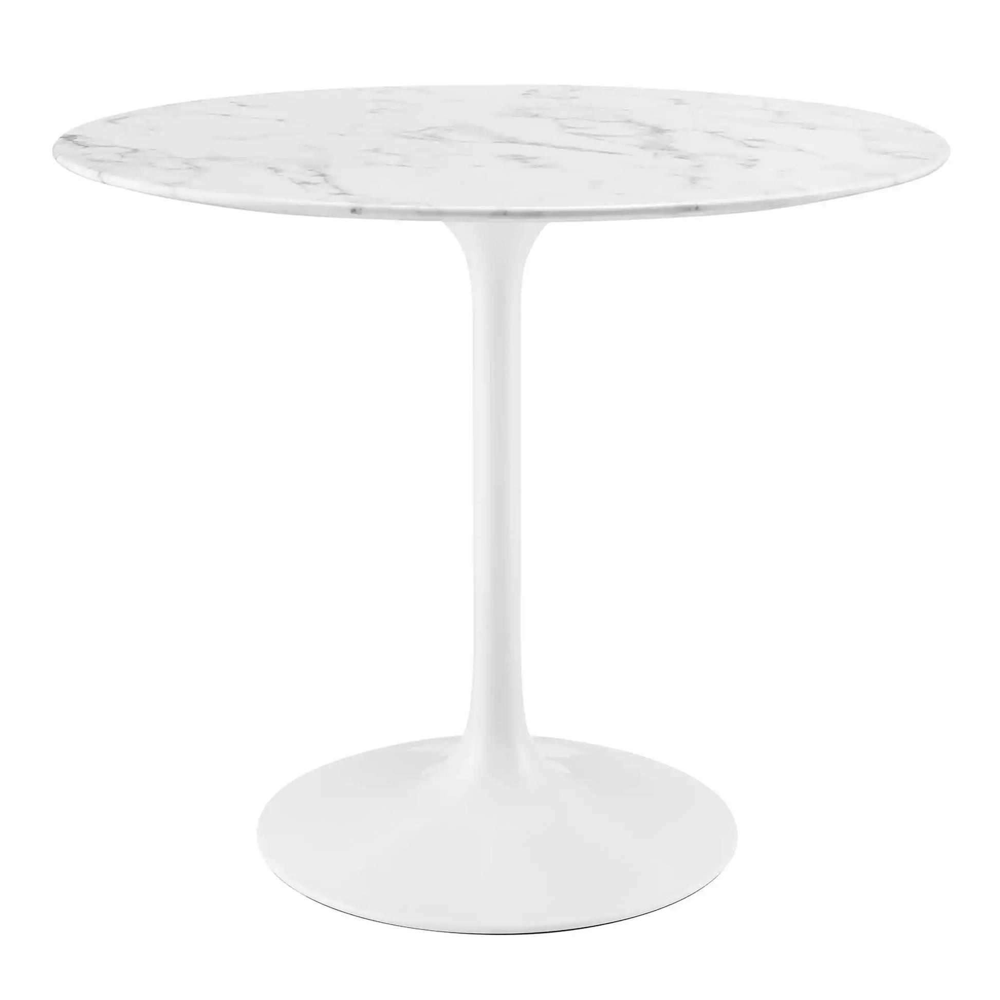 Lippa 36" Round Faux Marble Dining Table by Modway - Best Buy Furniture