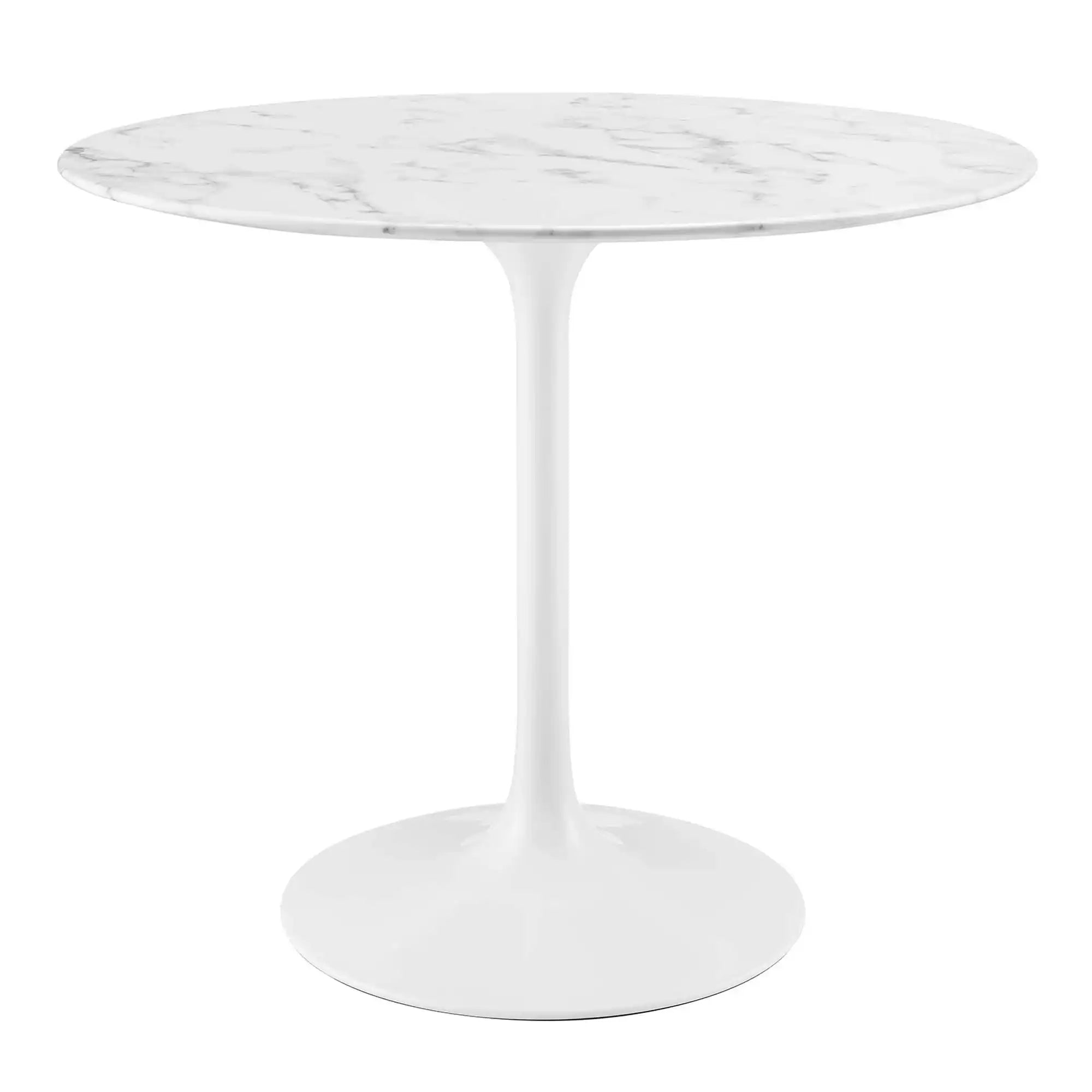 Lippa 36" Round Faux Marble Dining Table by Modway - Best Buy Furniture
