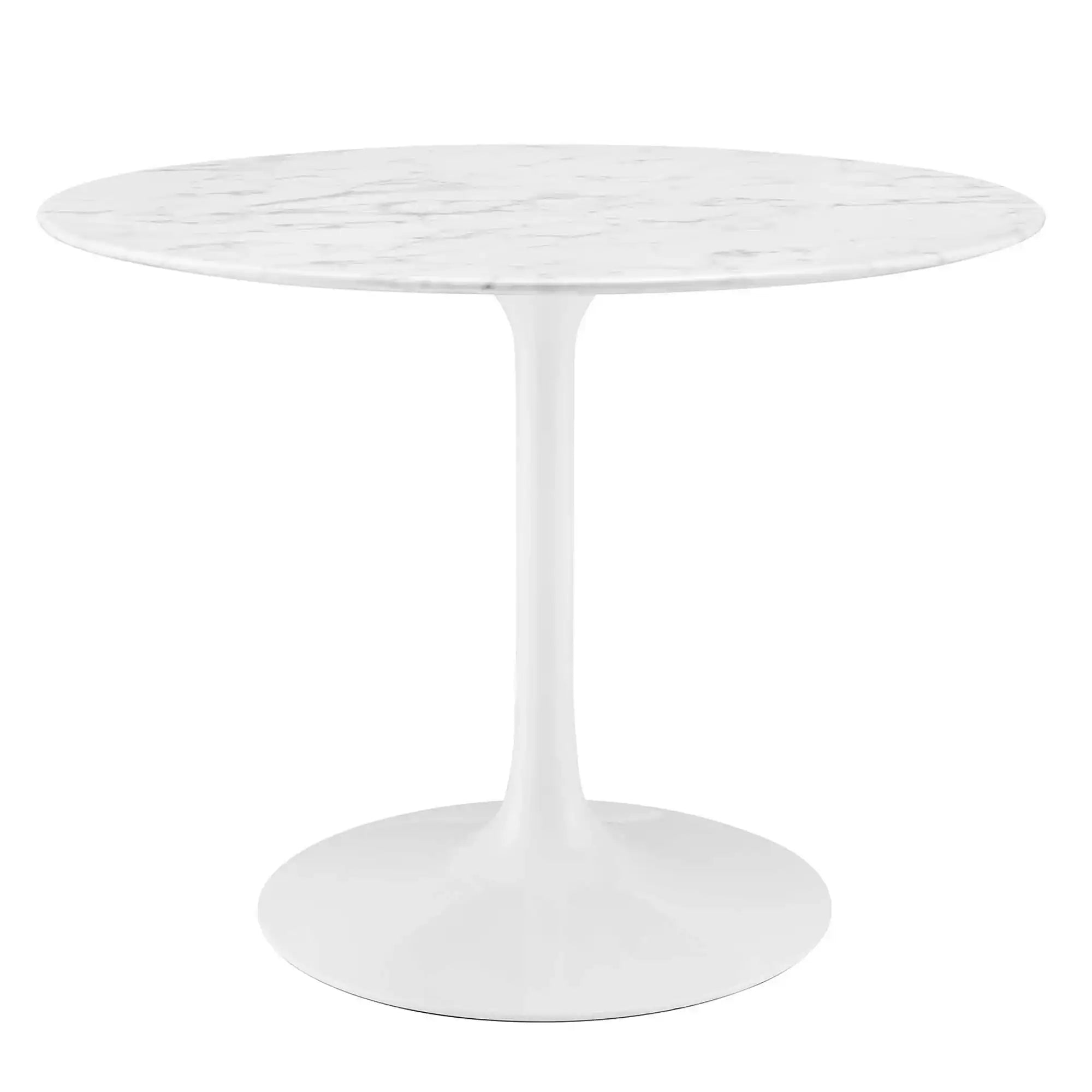 Lippa 40" Round Faux Marble Dining Table by Modway - Best Buy Furniture
