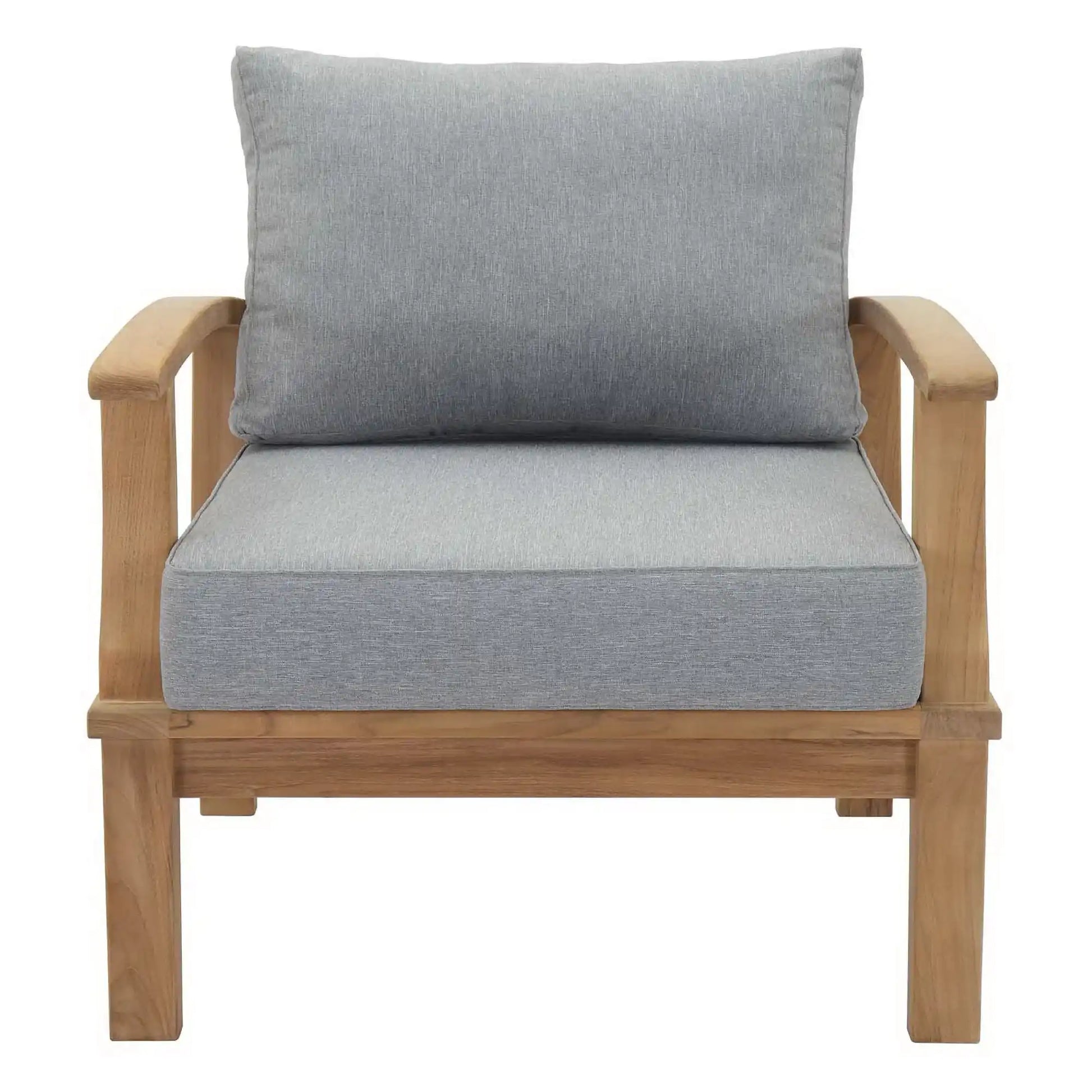 Marina Outdoor Patio Teak Armchair by Modway - Best Buy Furniture