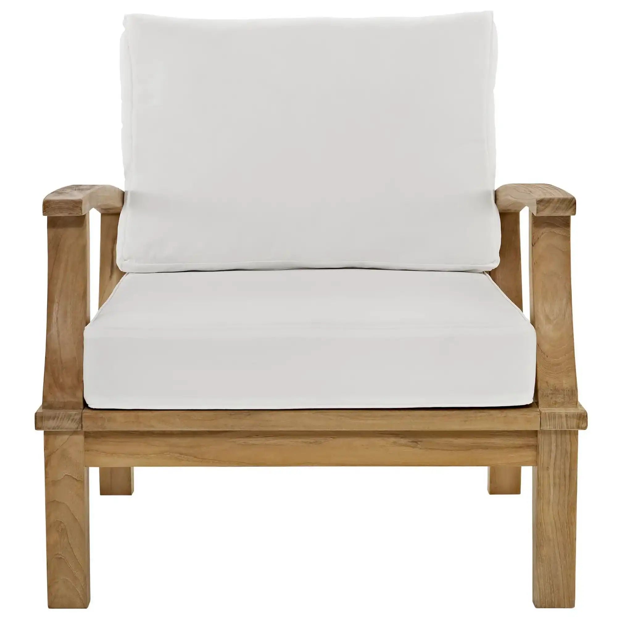 Marina Outdoor Patio Teak Armchair by Modway - Best Buy Furniture