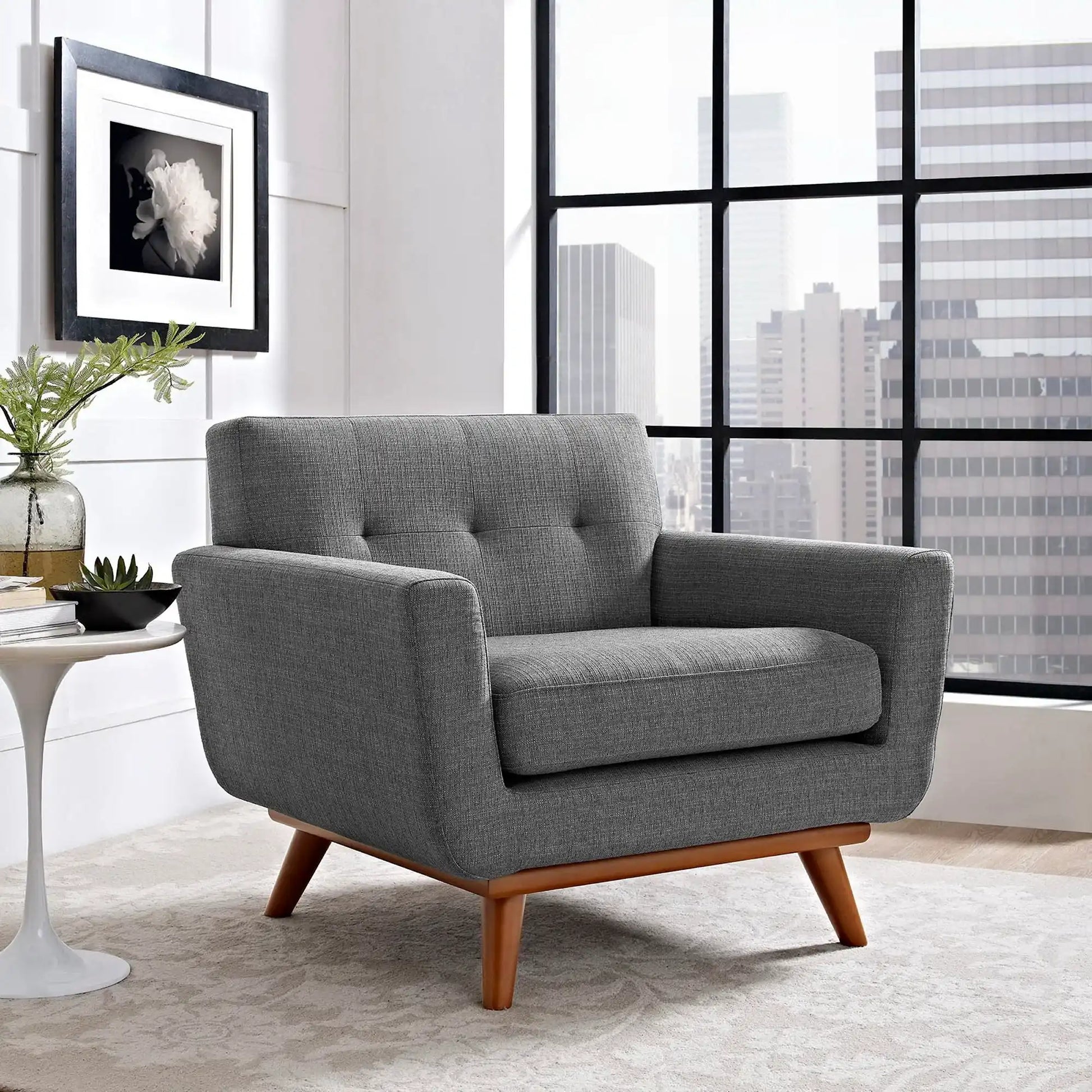 Engage Upholstered Fabric Armchair by Modway - Best Buy Furniture