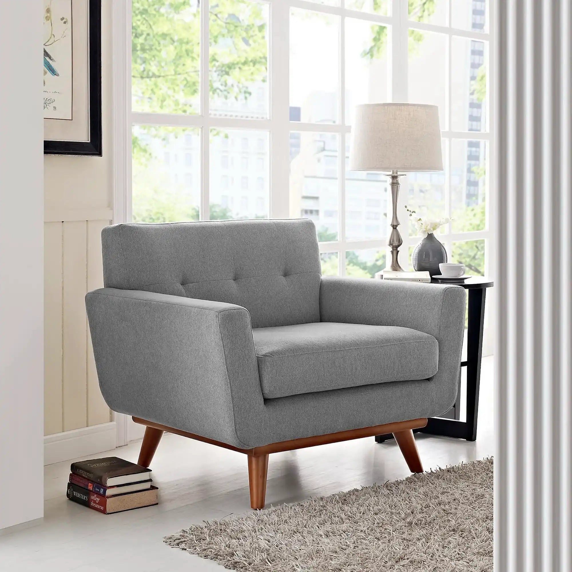 Engage Upholstered Fabric Armchair by Modway - Best Buy Furniture