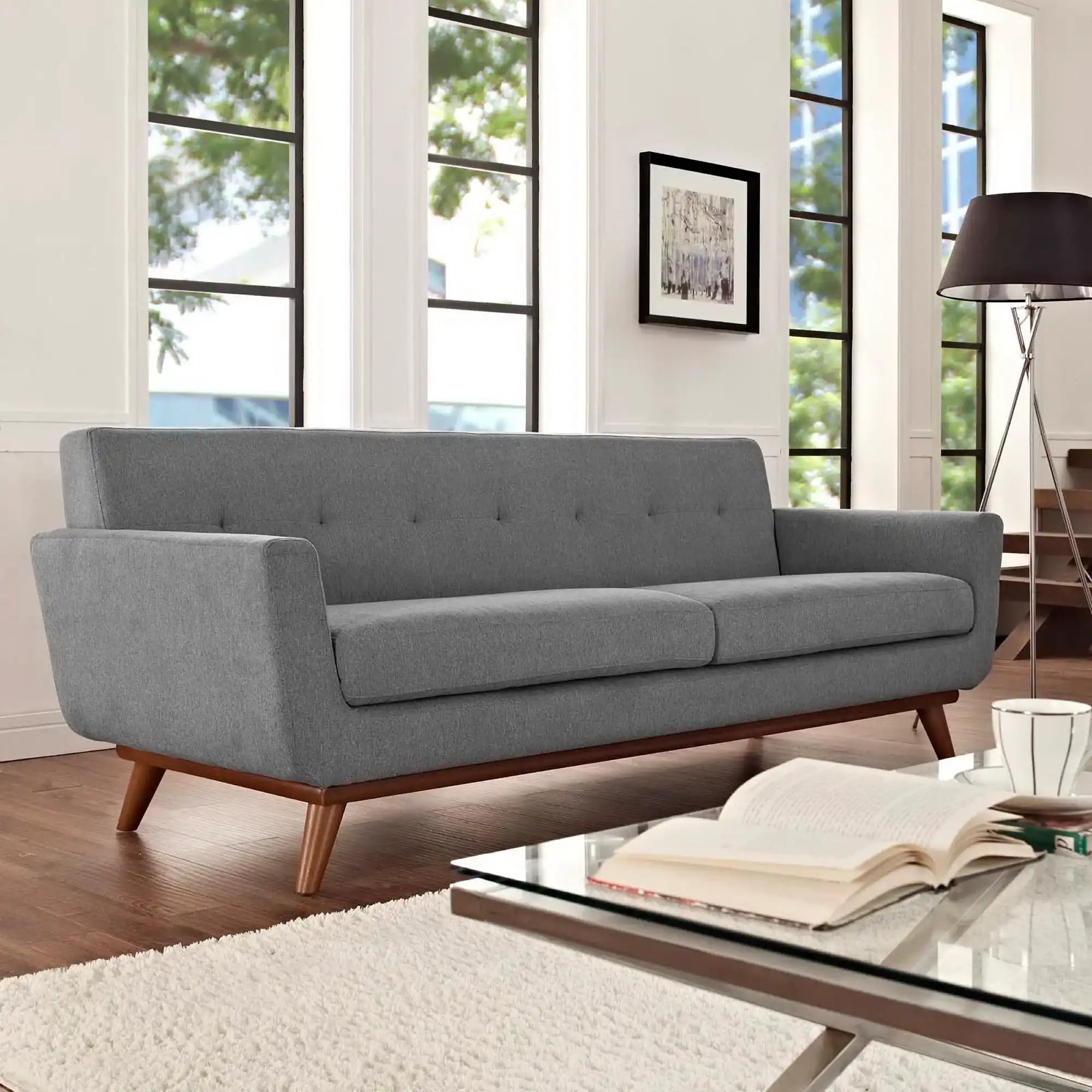 Engage Upholstered Fabric Sofa by Modway - Best Buy Furniture
