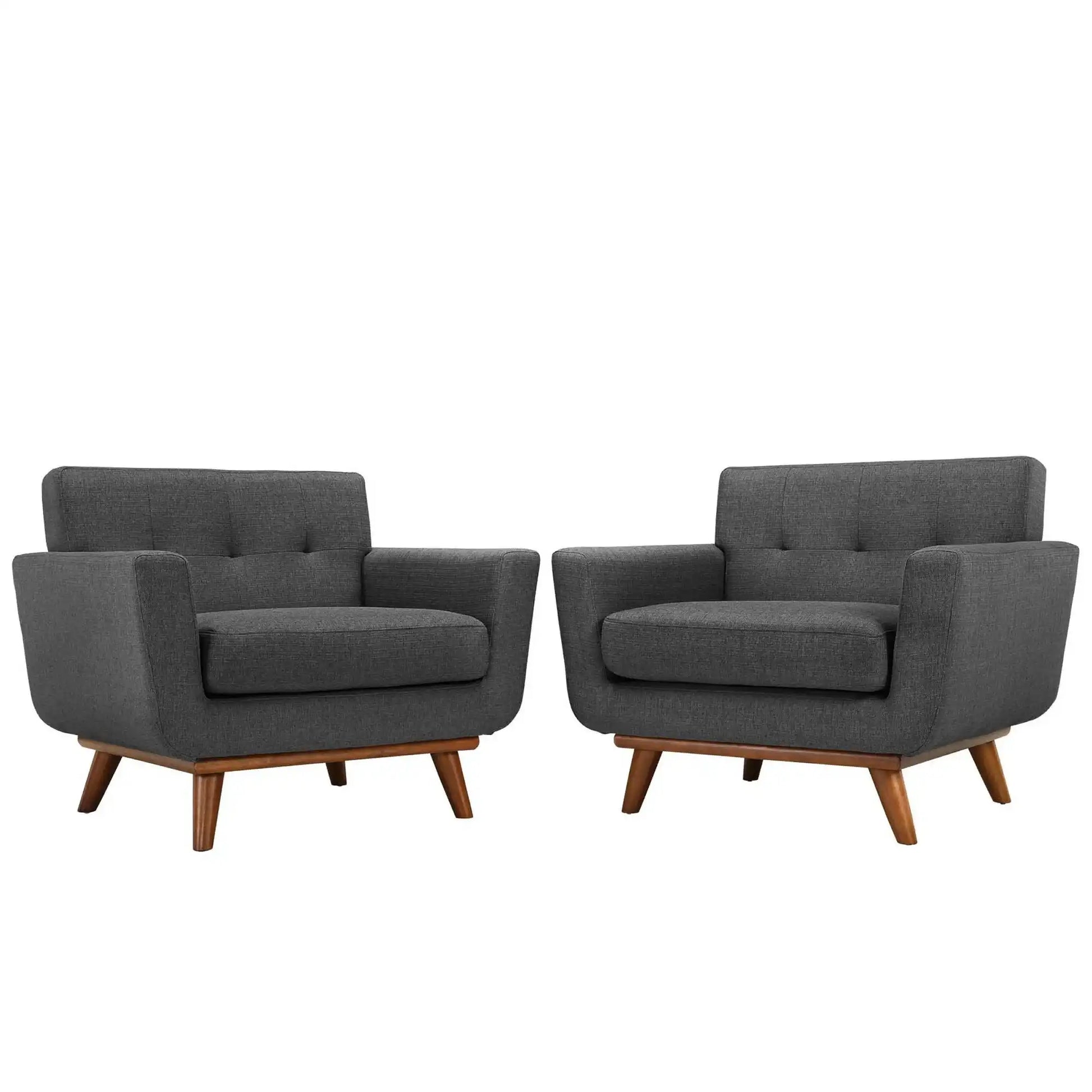 Engage Wood Armchair Set of 2 by Modway - Best Buy Furniture
