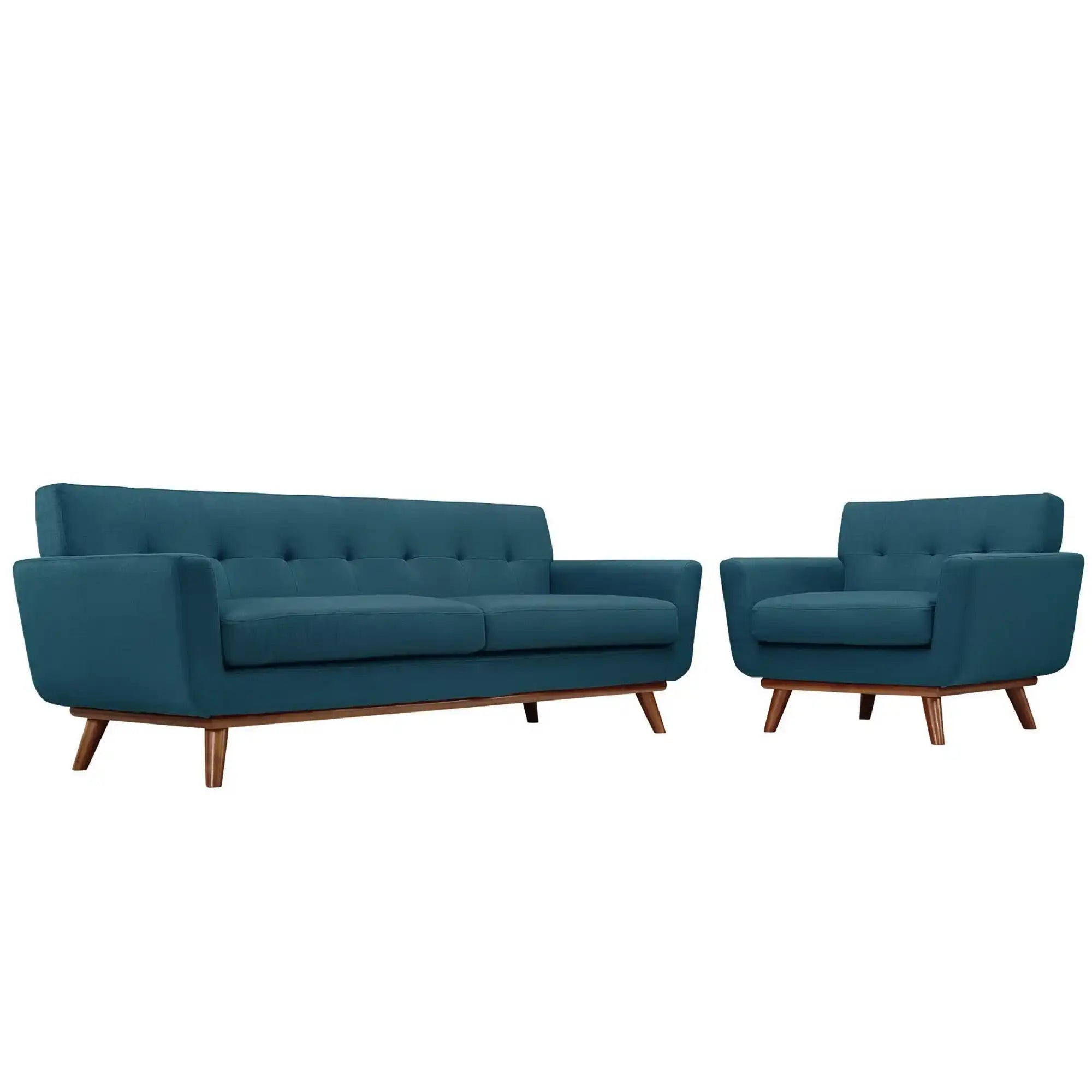 Engage Armchair and Sofa Set of 2 by Modway - Best Buy Furniture