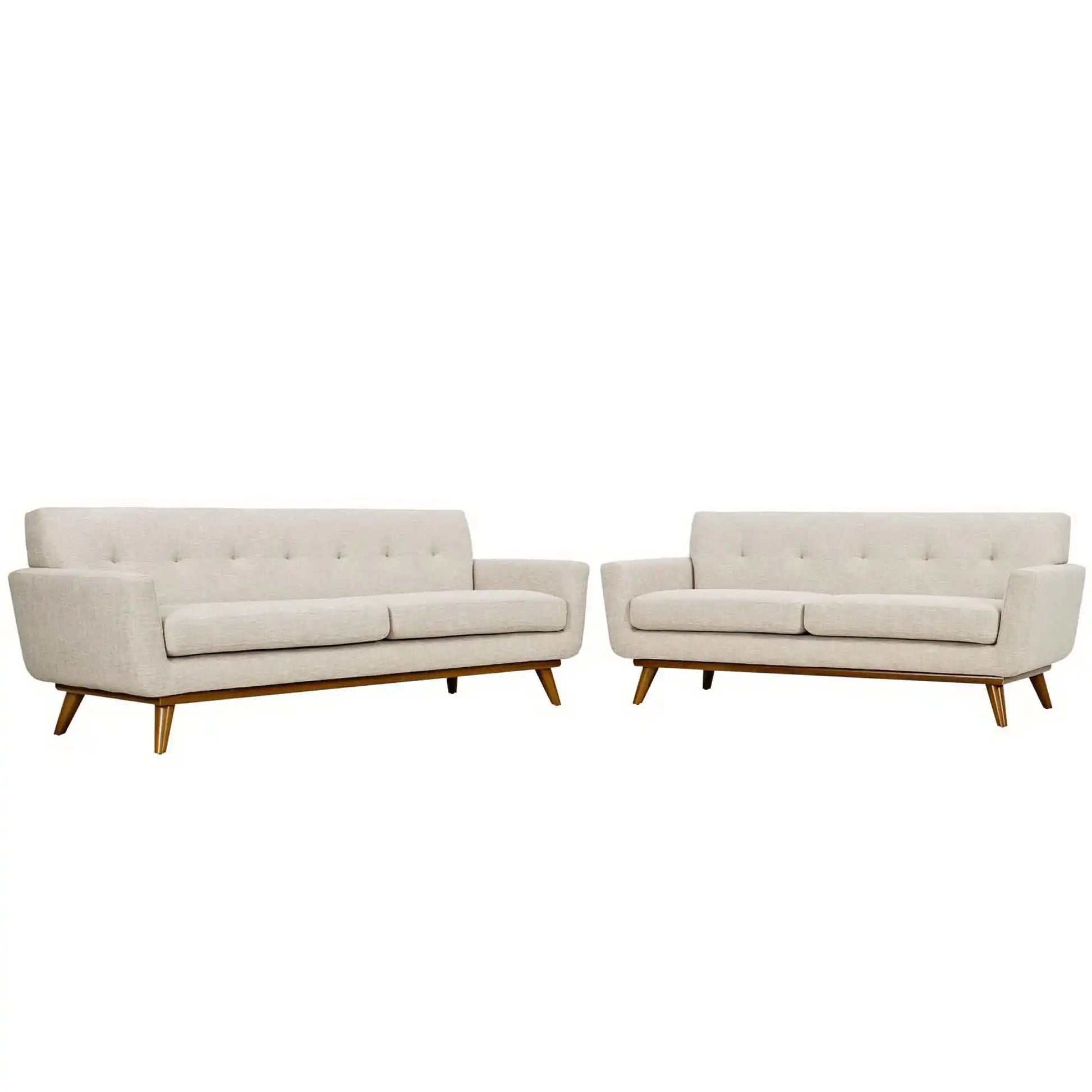 Engage Loveseat and Sofa Set of 2 by Modway - Best Buy Furniture
