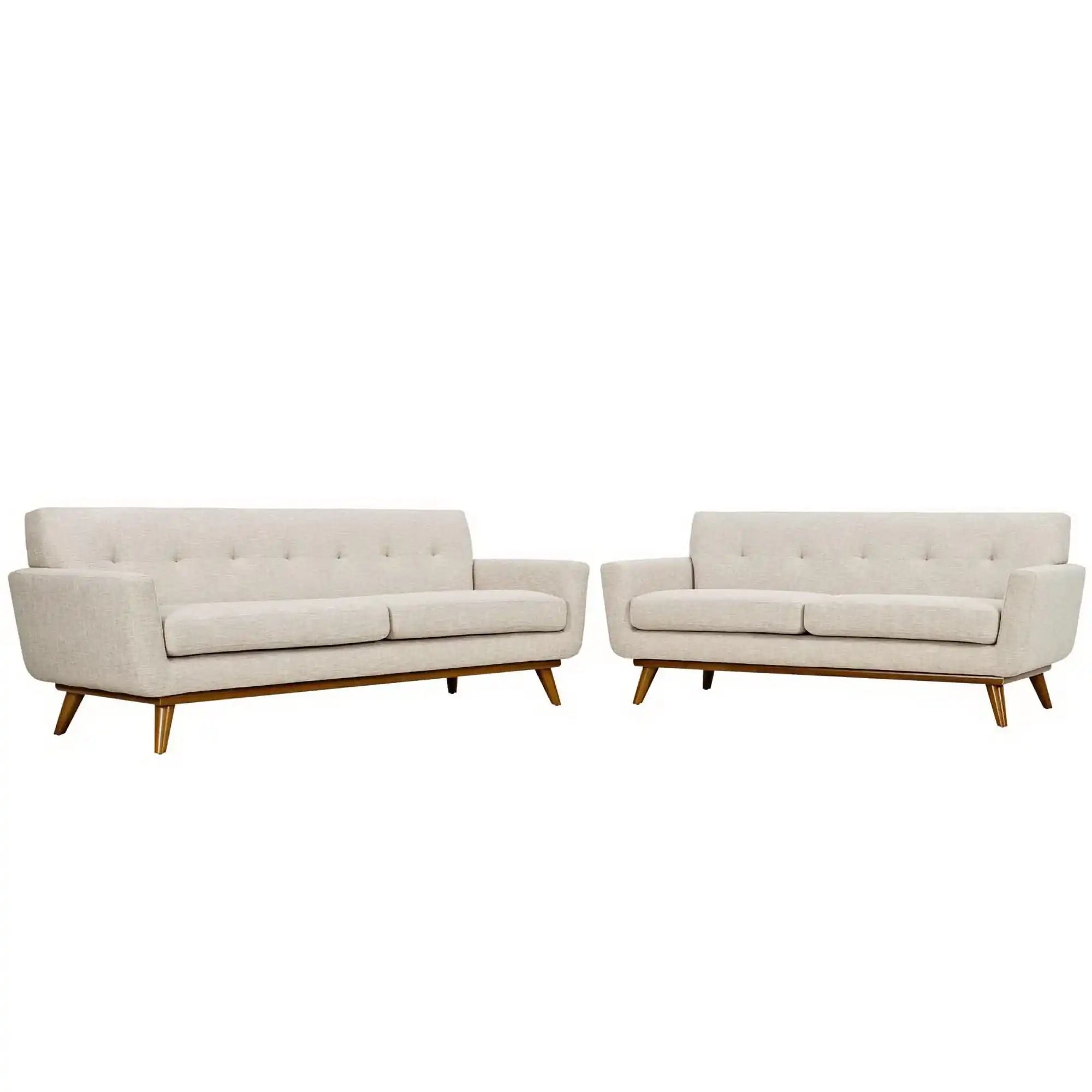 Engage Loveseat and Sofa Set of 2 by Modway - Best Buy Furniture