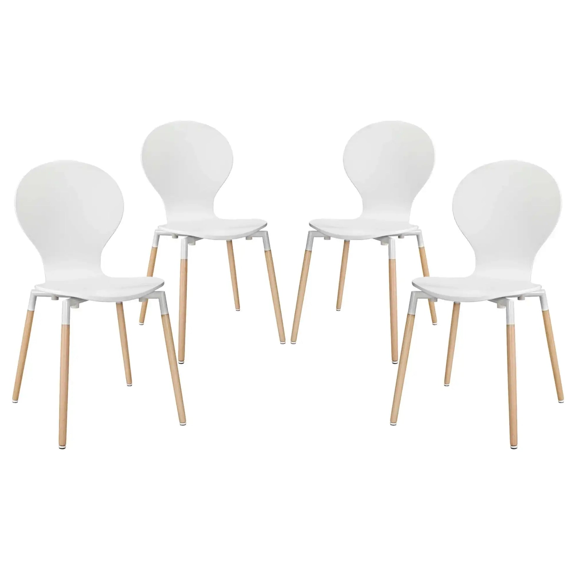 Path Dining Chair Set of 4 by Modway - Best Buy Furniture