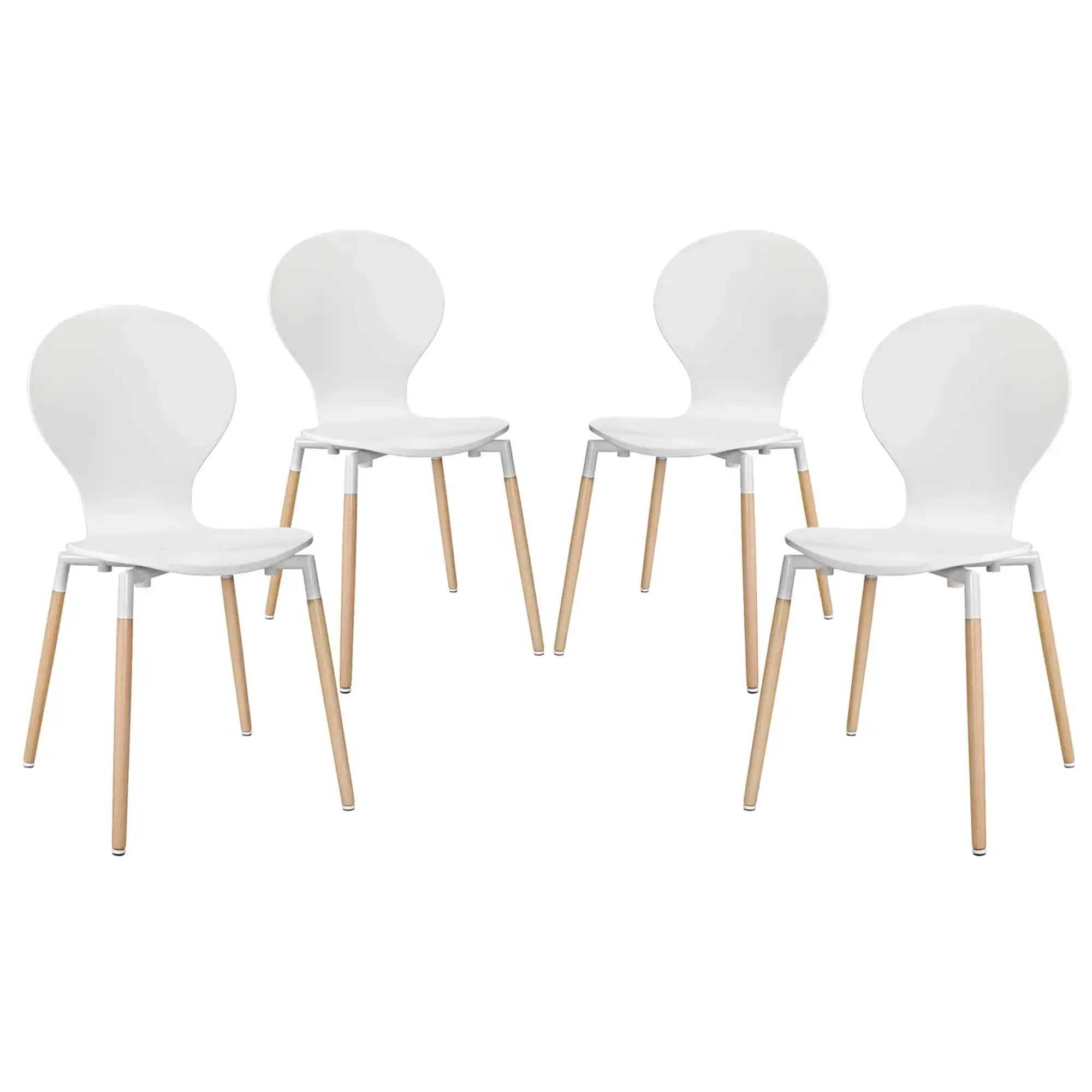 Path Dining Chair Set of 4 by Modway - Best Buy Furniture