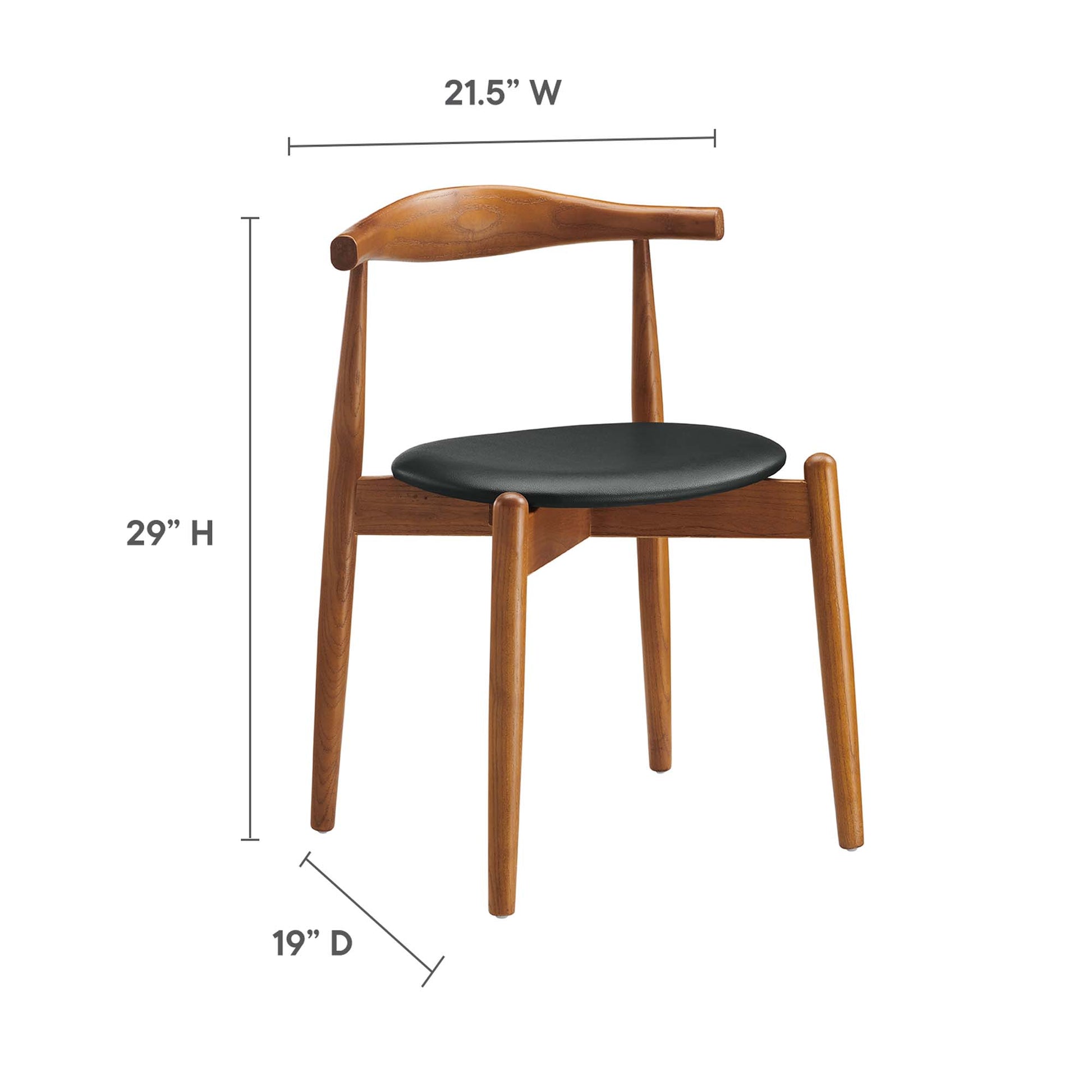 Stalwart Dining Side Chairs Set of 4 by Modway - Best Buy Furniture