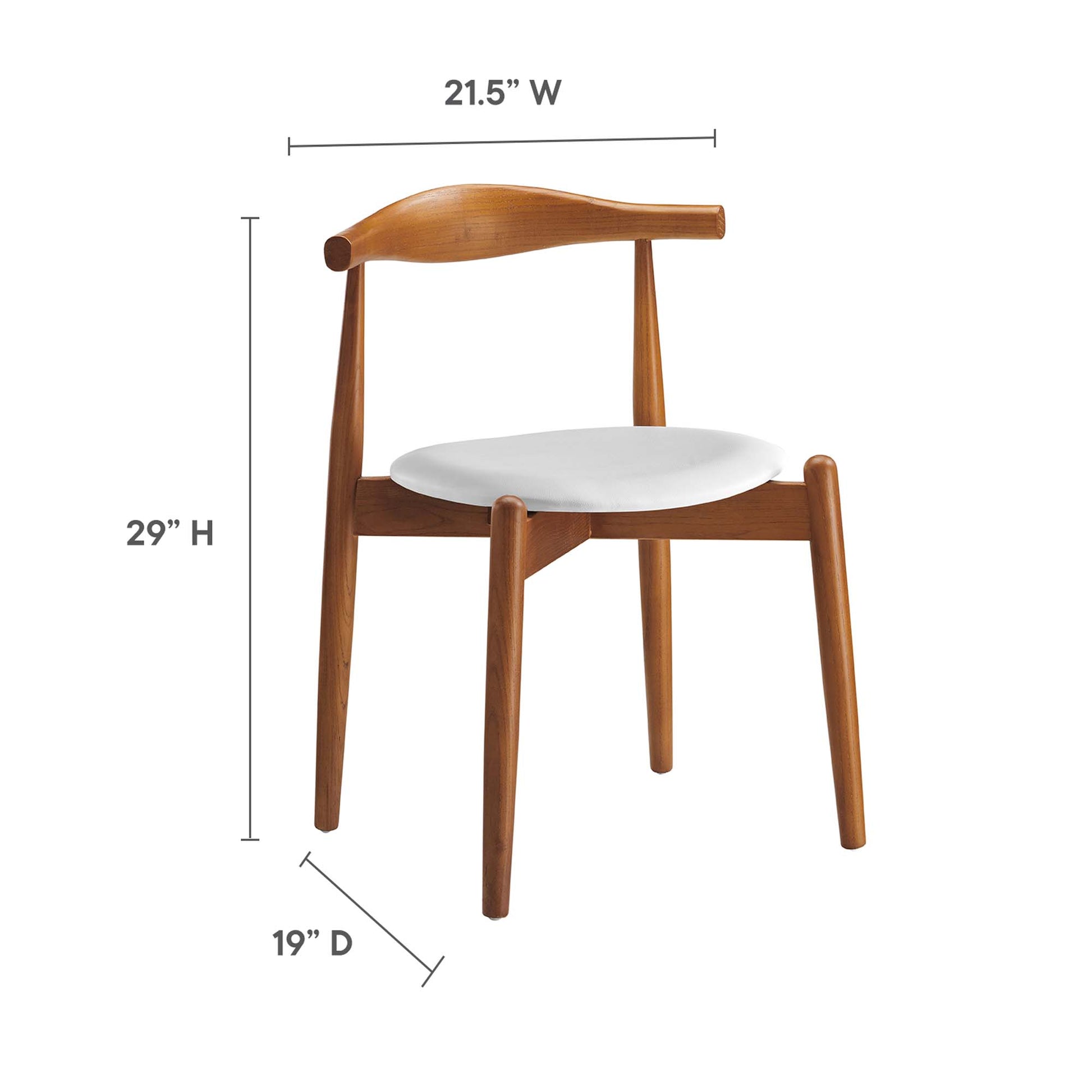 Stalwart Dining Side Chairs Set of 4 by Modway - Best Buy Furniture