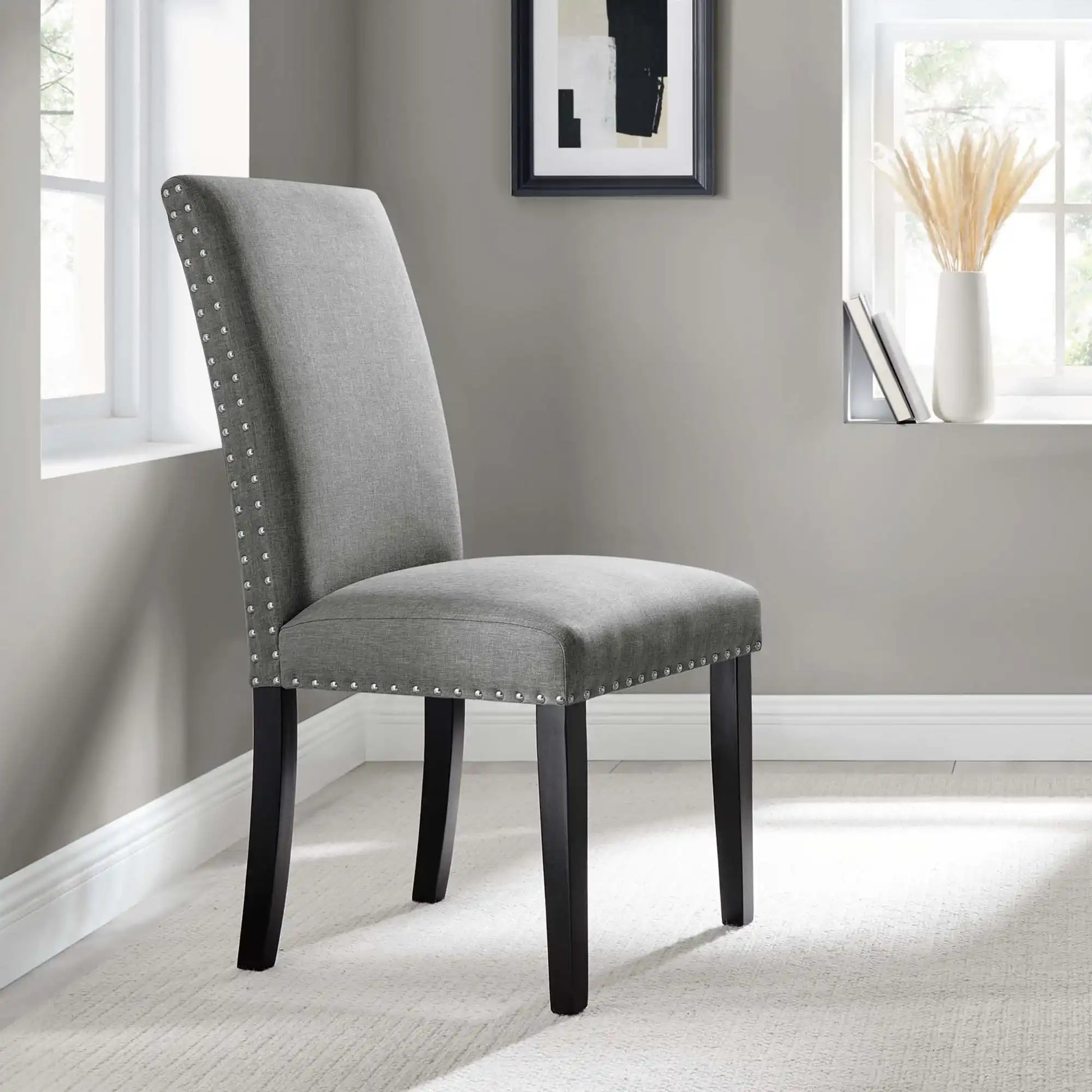 Parcel Dining Upholstered Fabric Side Chair by Modway - Best Buy Furniture