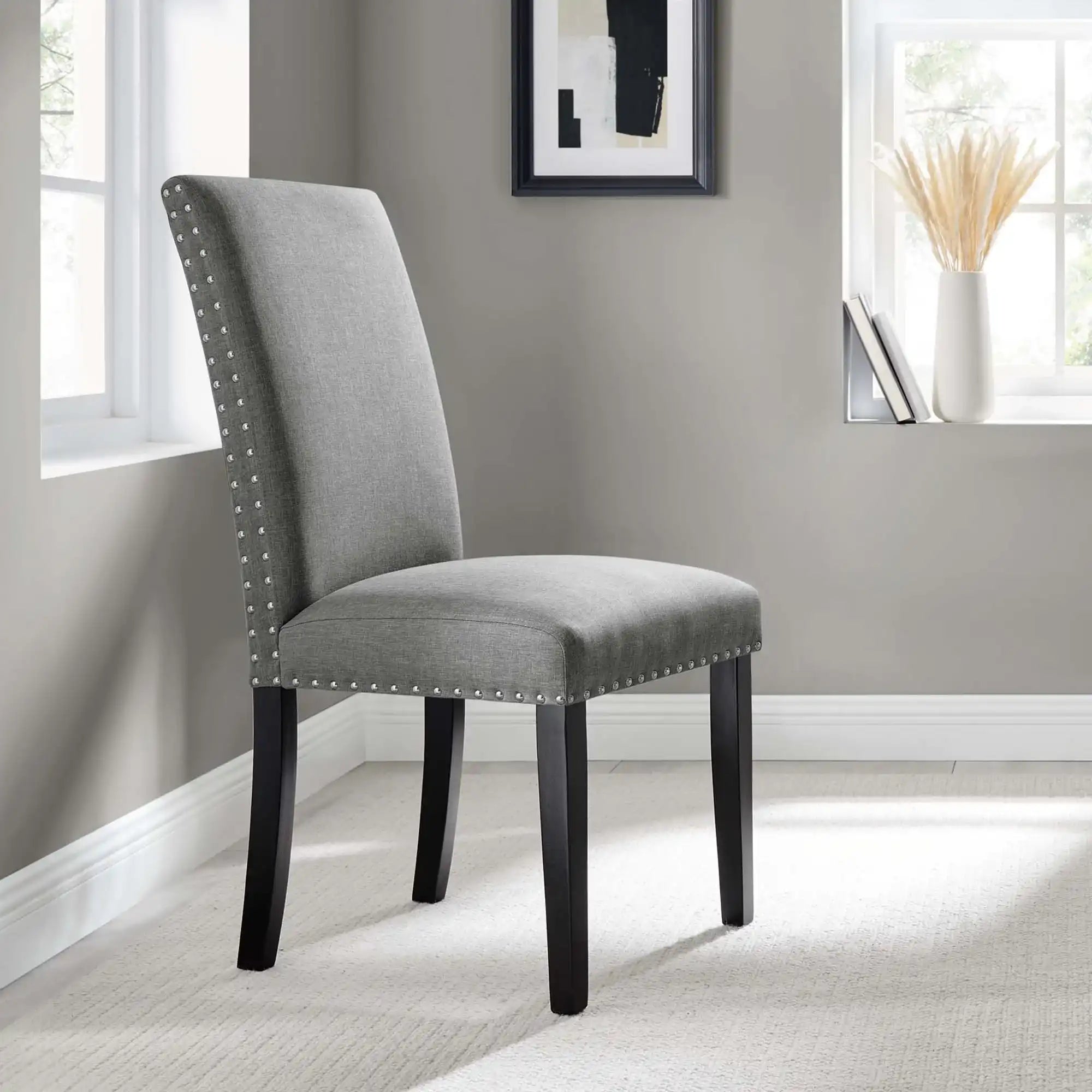 Parcel Dining Upholstered Fabric Side Chair by Modway - Best Buy Furniture