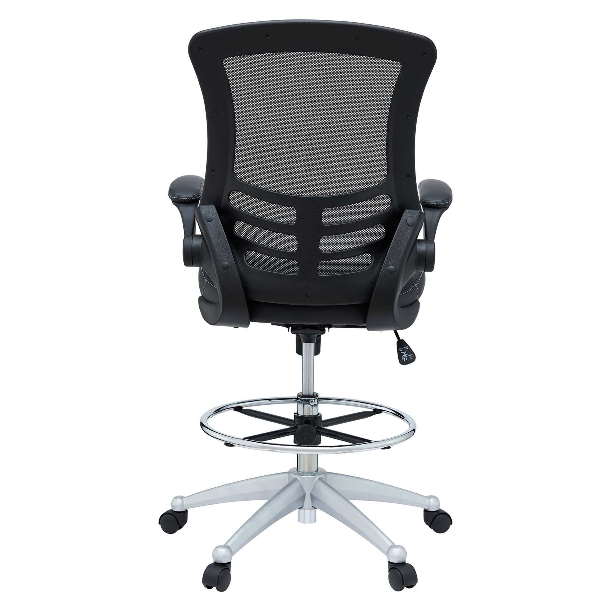 Attainment Vinyl Drafting Chair by Modway - Best Buy Furniture