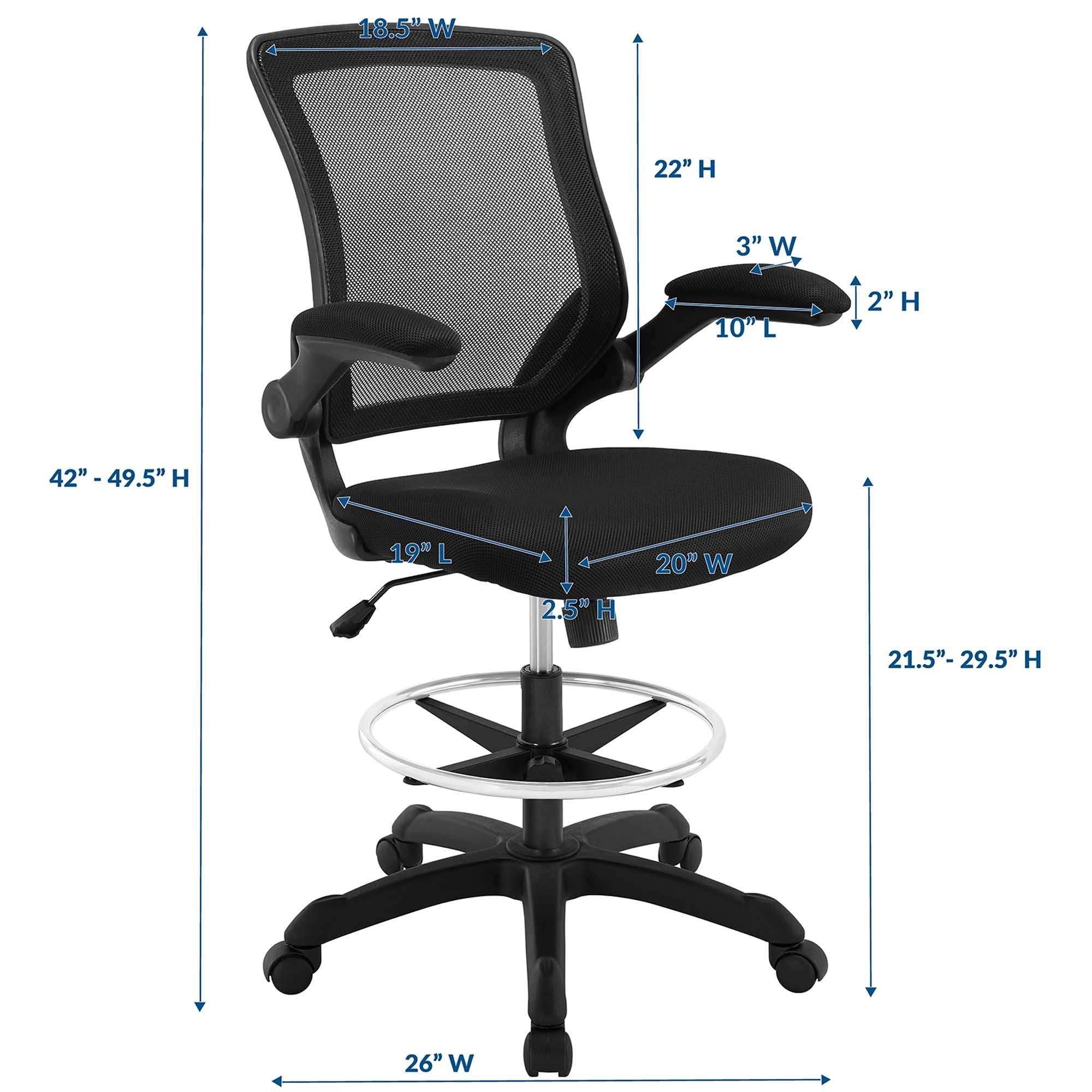 Veer Drafting Chair by Modway - Best Buy Furniture
