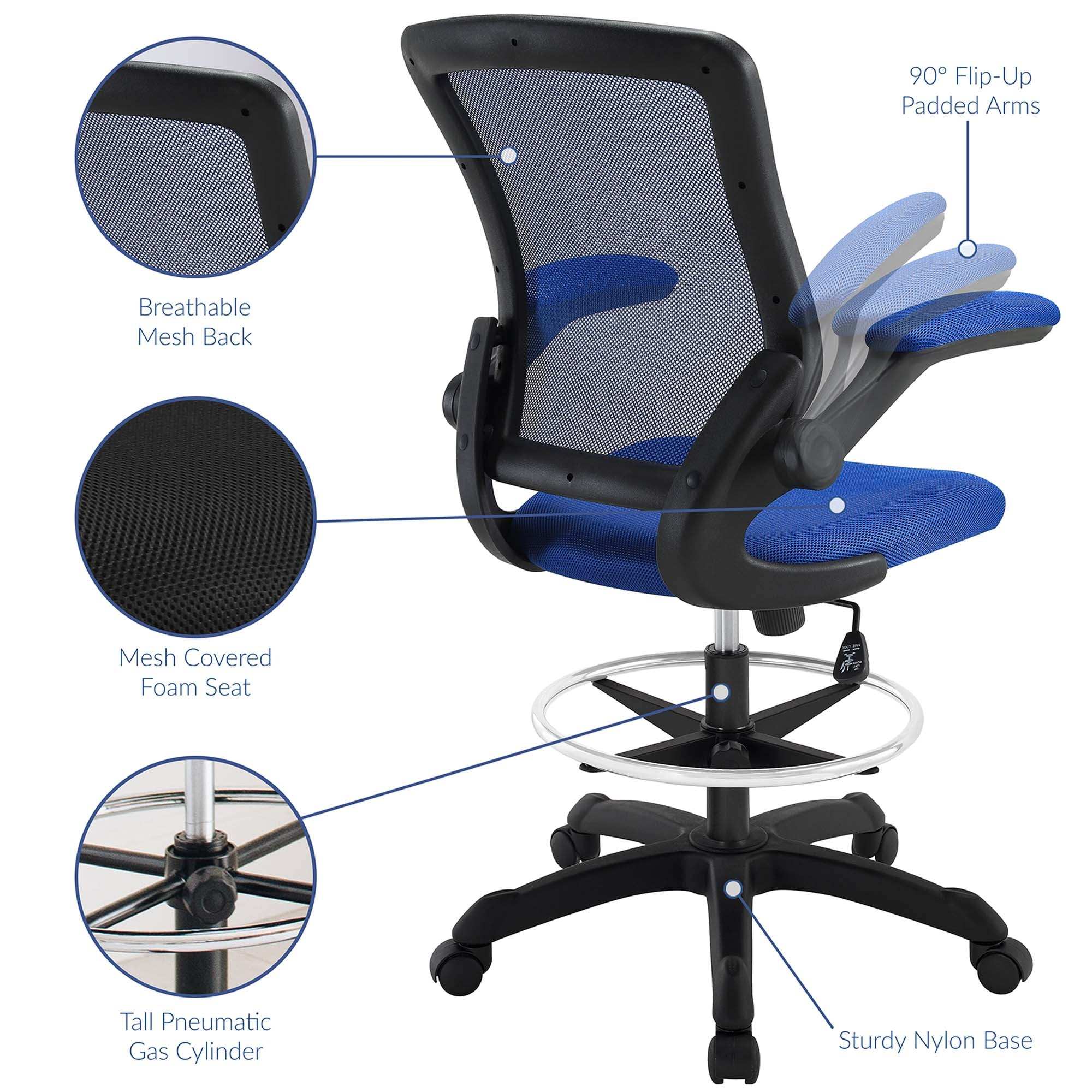 Veer Drafting Chair by Modway - Best Buy Furniture
