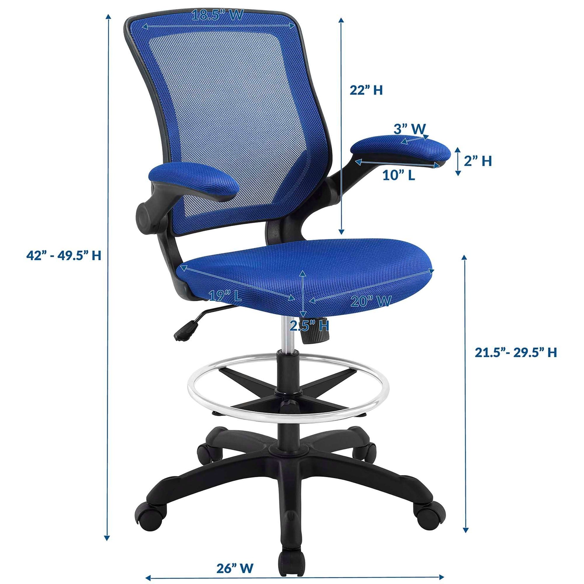 Veer Drafting Chair by Modway - Best Buy Furniture