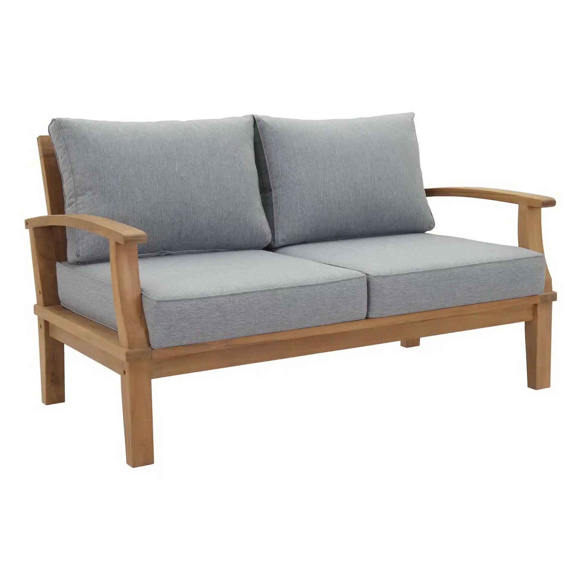 Marina 5 Piece Outdoor Patio Teak Set by Modway - Best Buy Furniture