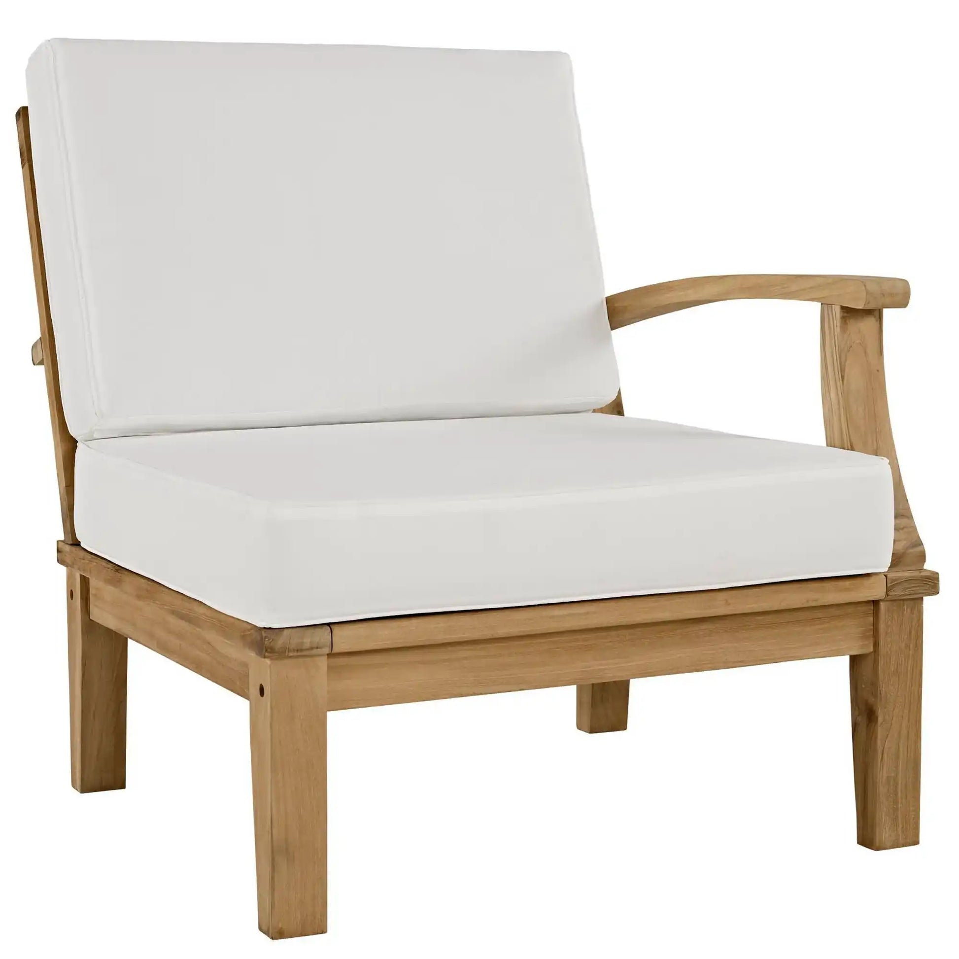 Marina 5 Piece Outdoor Patio Teak Set by Modway - Best Buy Furniture