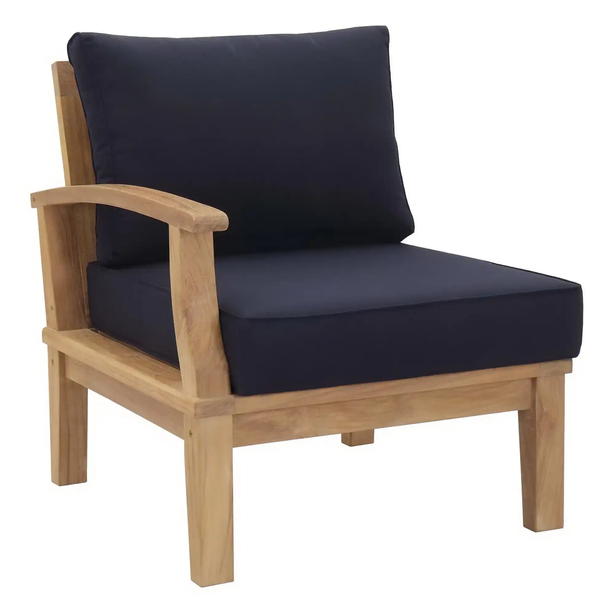 Marina 7 Piece Outdoor Patio Teak Set by Modway - Best Buy Furniture