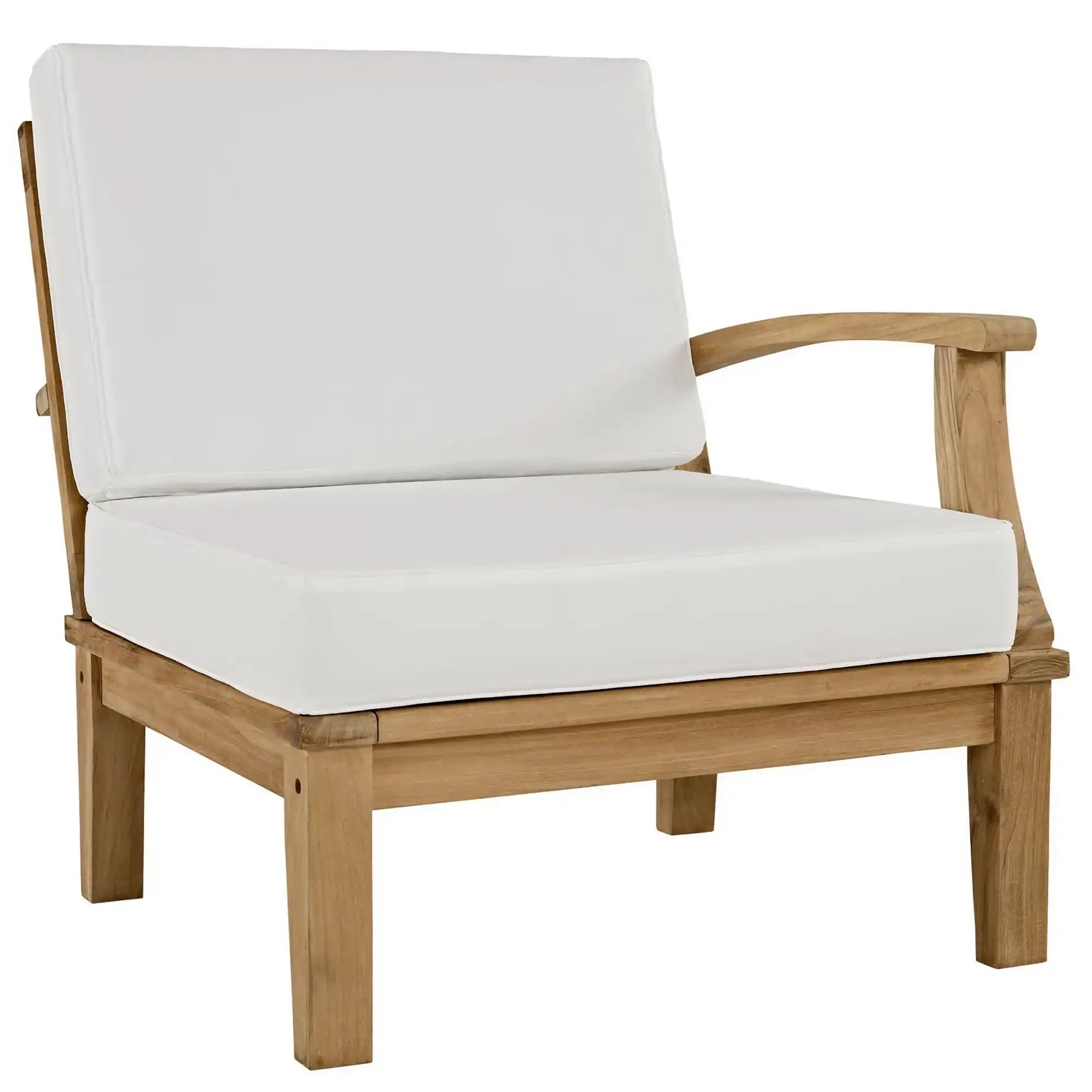 Marina 7 Piece Outdoor Patio Teak Set by Modway - Best Buy Furniture