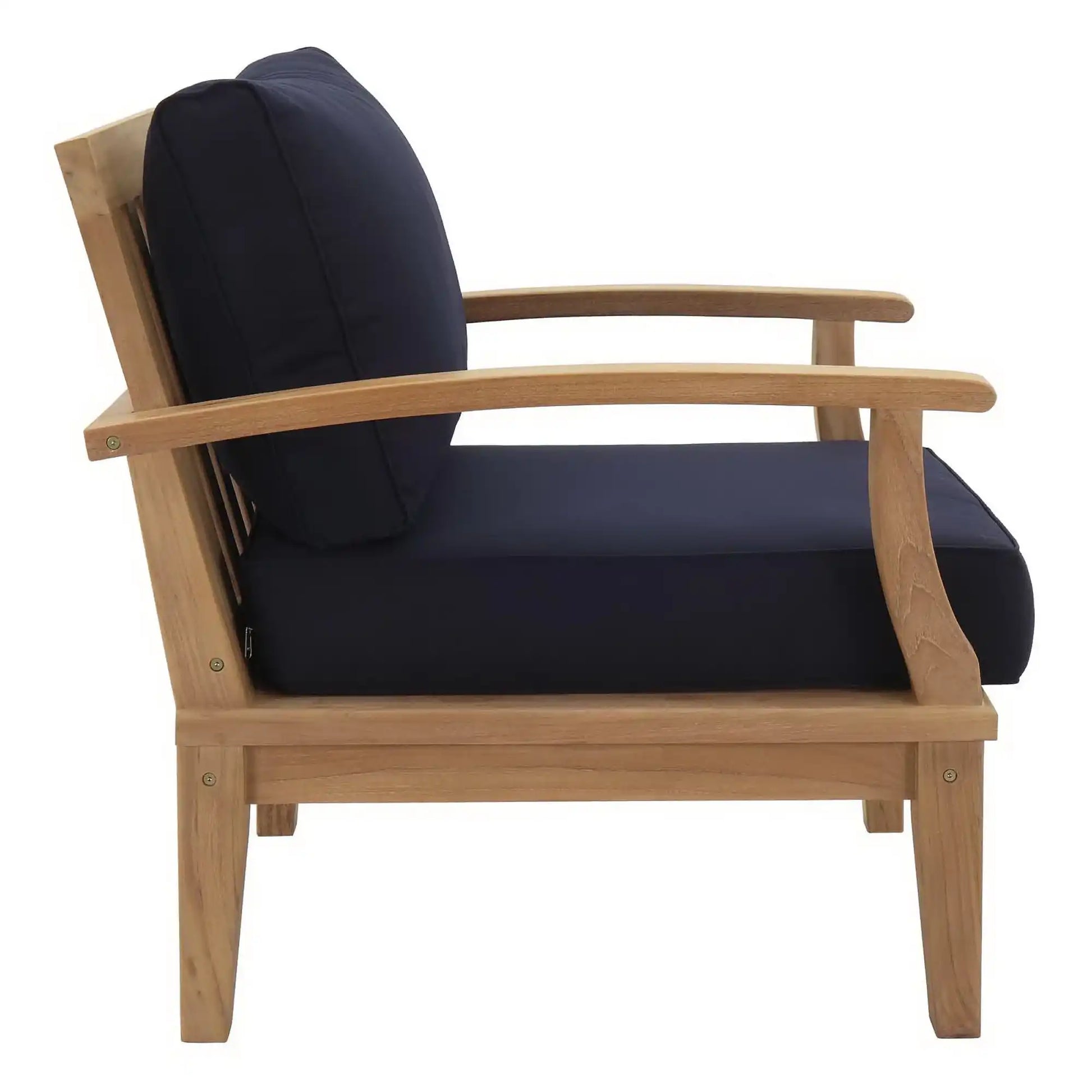 Marina 7 Piece Outdoor Patio Teak Set by Modway - Best Buy Furniture