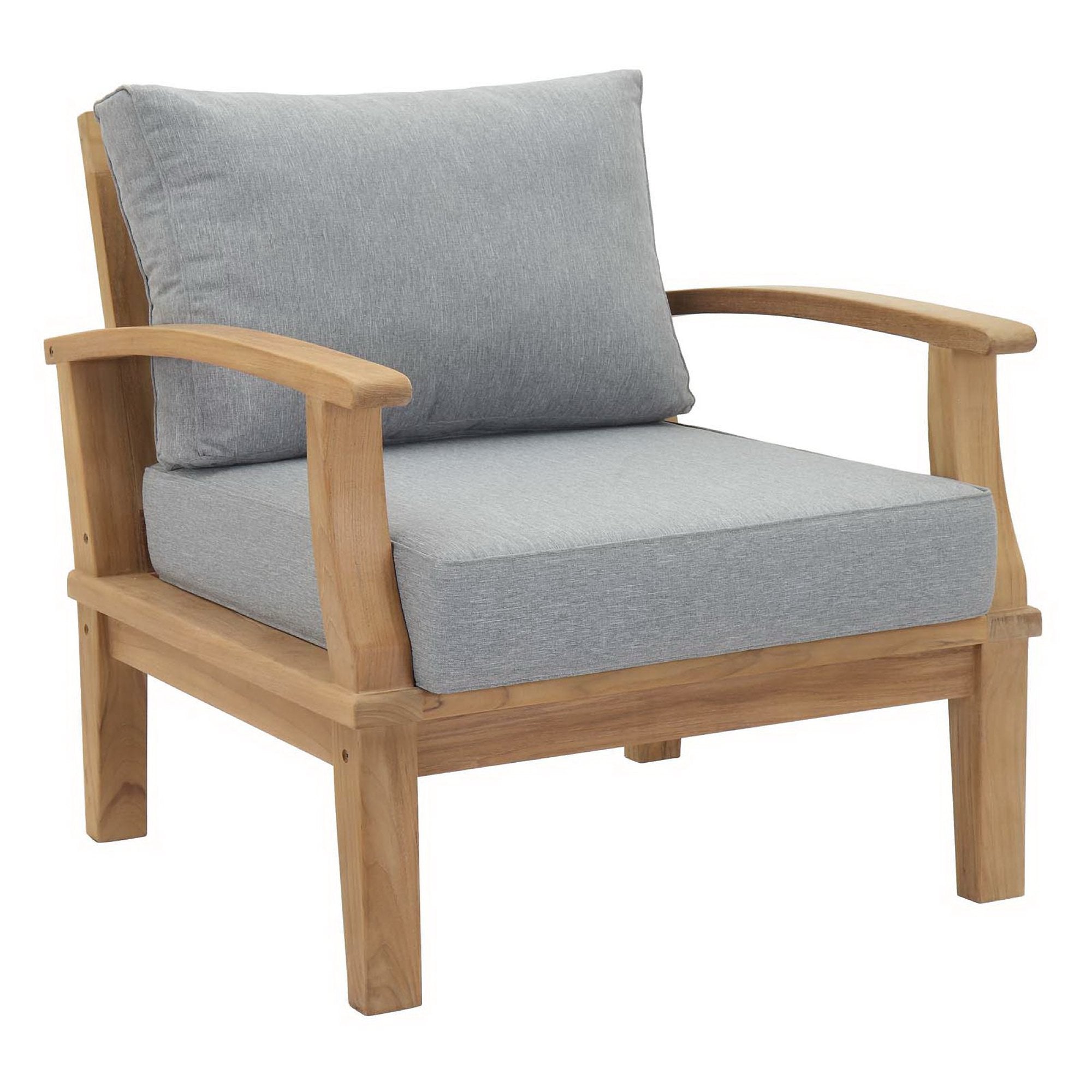 Marina 9 Piece Outdoor Patio Teak Set by Modway - Best Buy Furniture