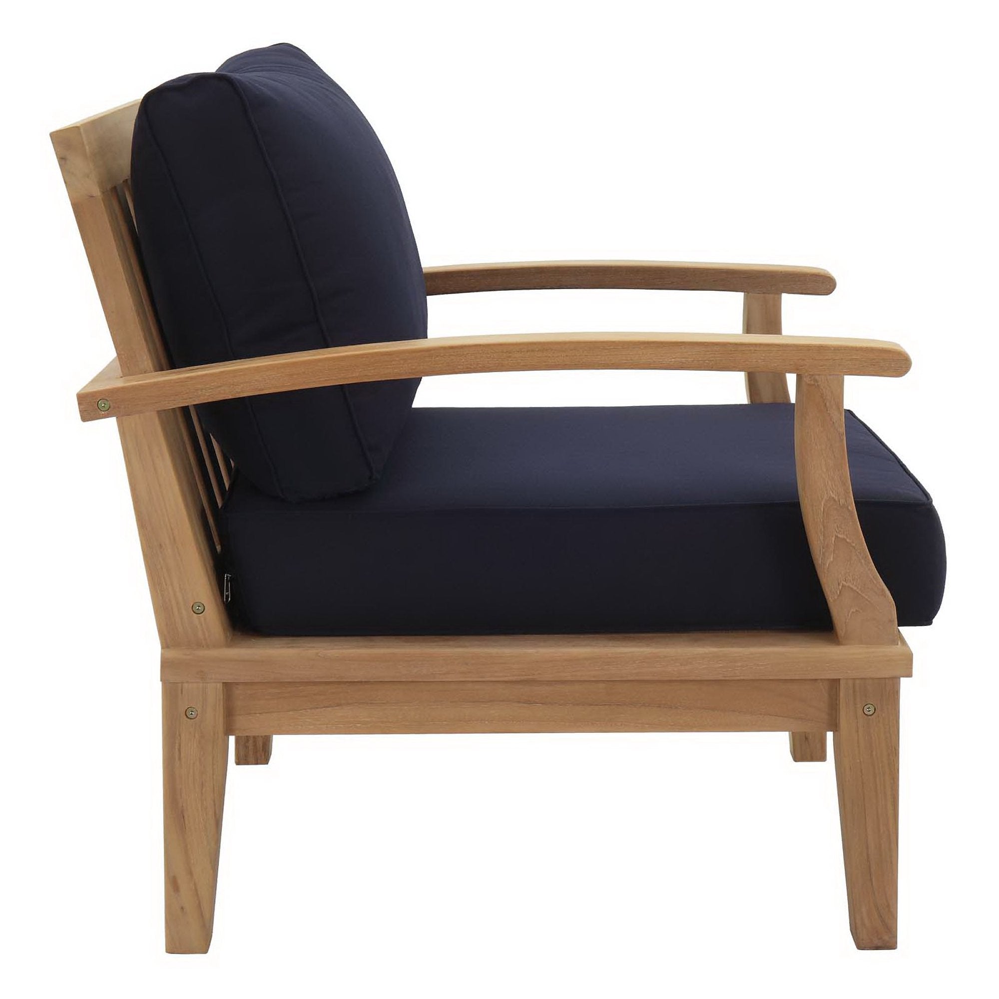 Marina 10 Piece Outdoor Patio Teak Set by Modway - Best Buy Furniture