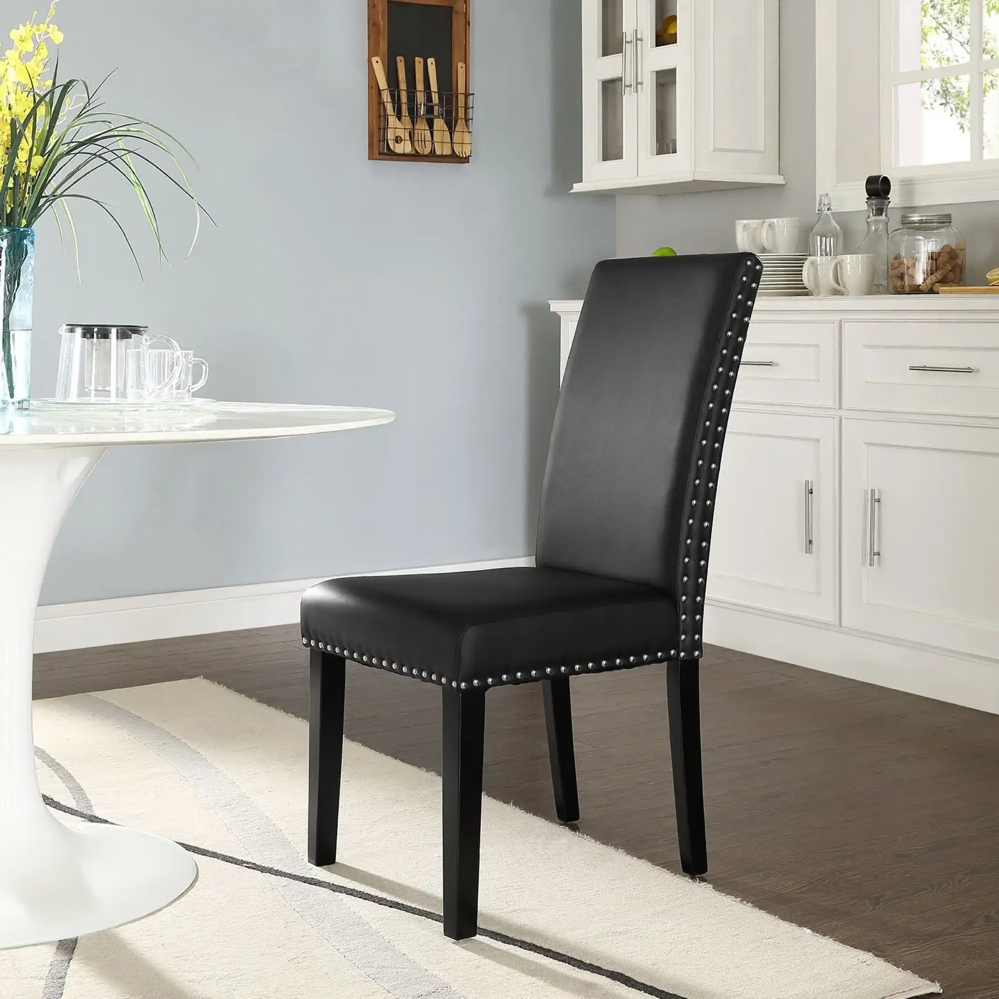 Parcel Dining Faux Leather Side Chair by Modway - Best Buy Furniture