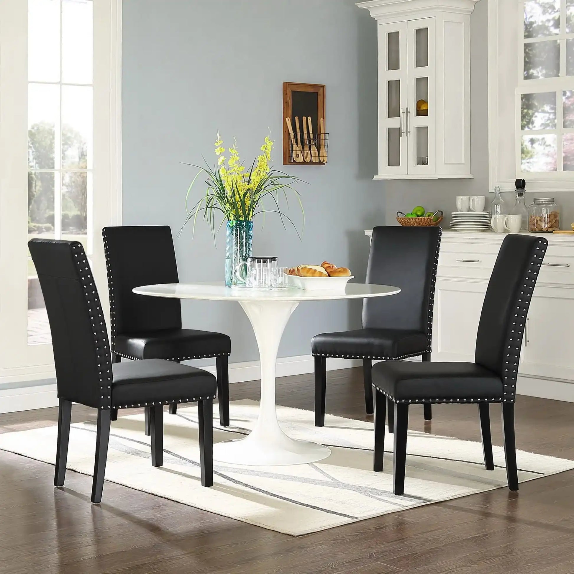 Parcel Dining Faux Leather Side Chair by Modway - Best Buy Furniture