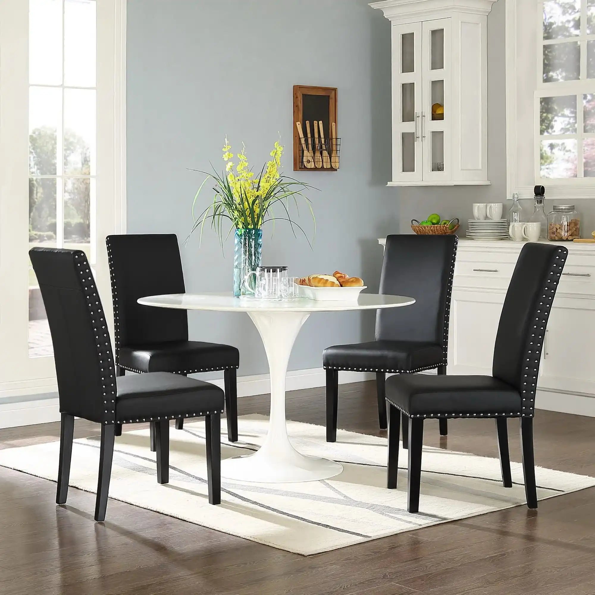 Parcel Dining Faux Leather Side Chair by Modway - Best Buy Furniture