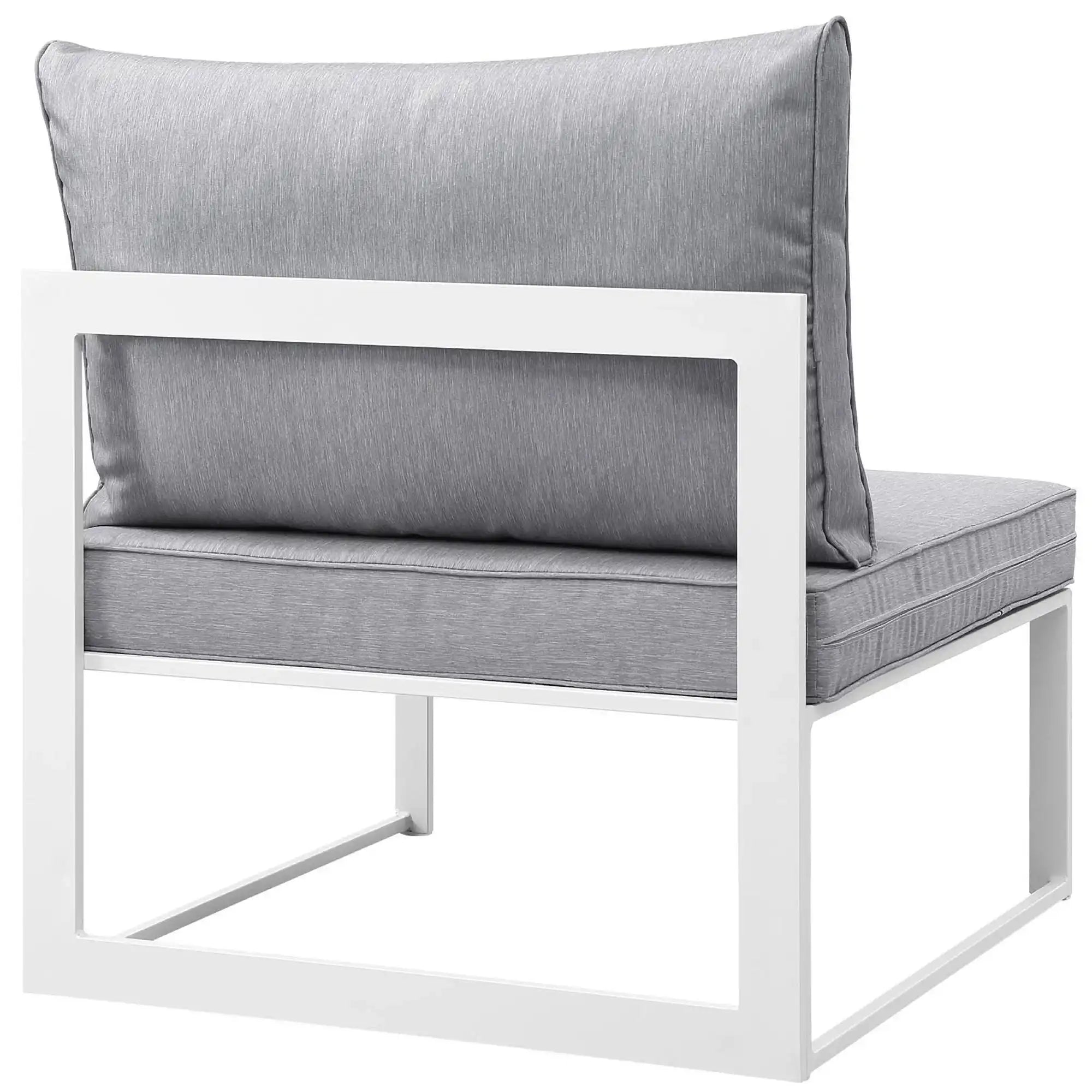 Fortuna Armless Outdoor Patio Chair by Modway - Best Buy Furniture