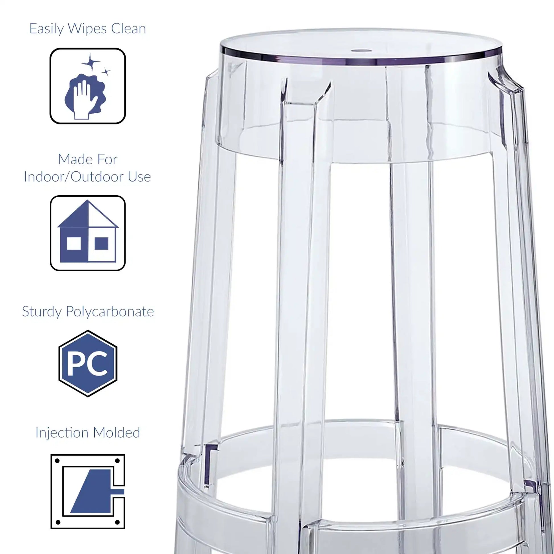 Casper Backless Bar Stool by Modway - Best Buy Furniture