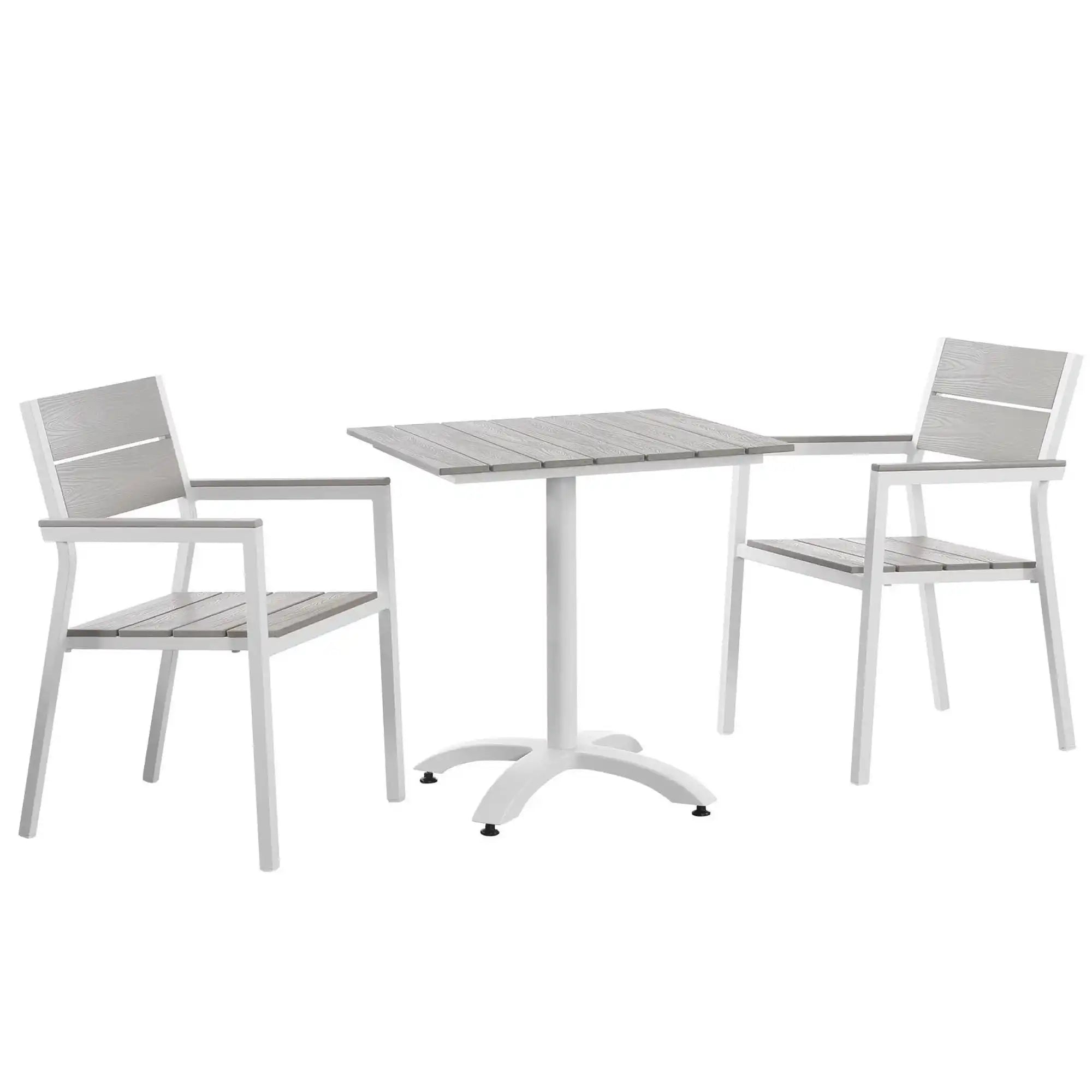Maine 3 Piece Outdoor Patio Dining Set by Modway - Best Buy Furniture