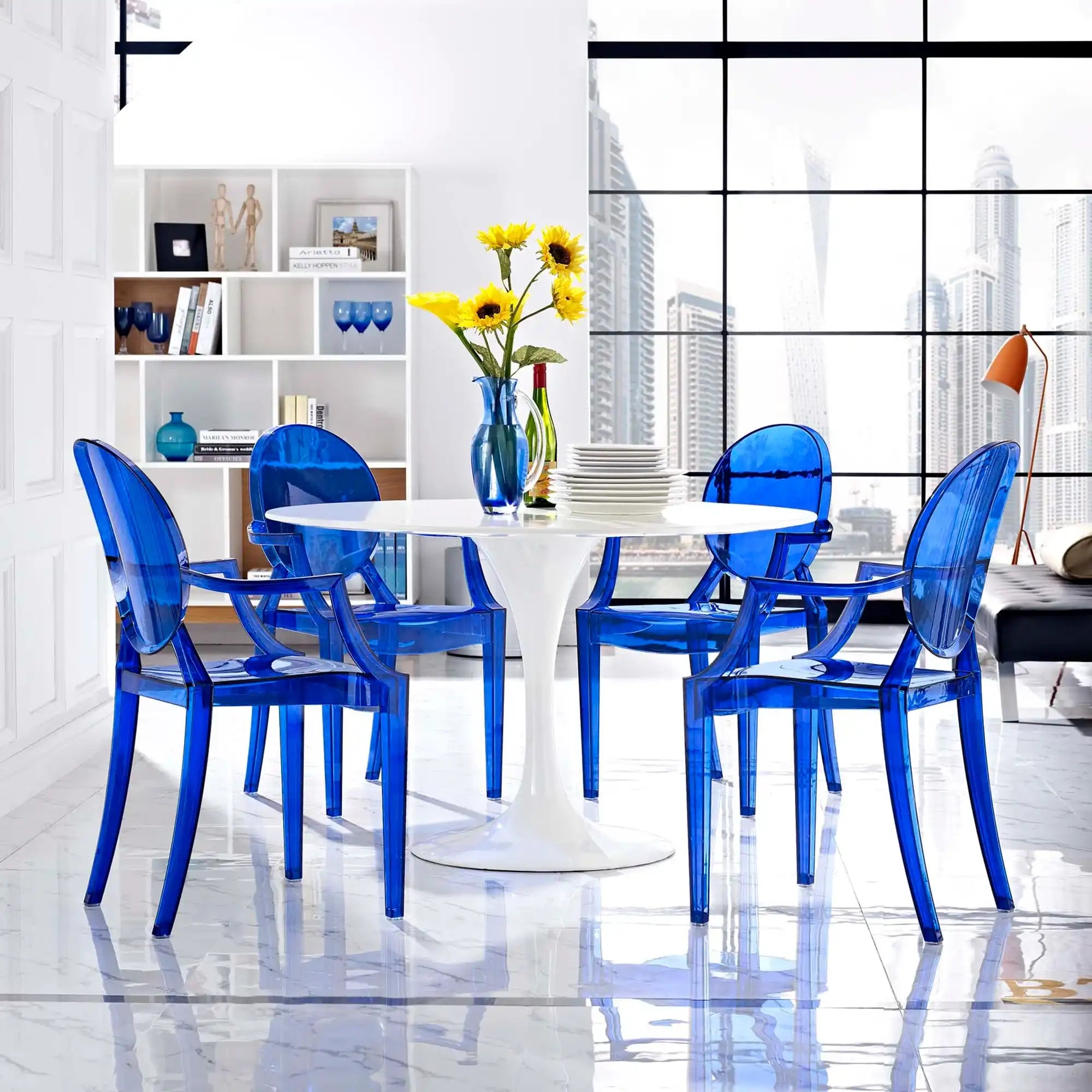 Casper Dining Armchairs Set of 4 by Modway - Best Buy Furniture