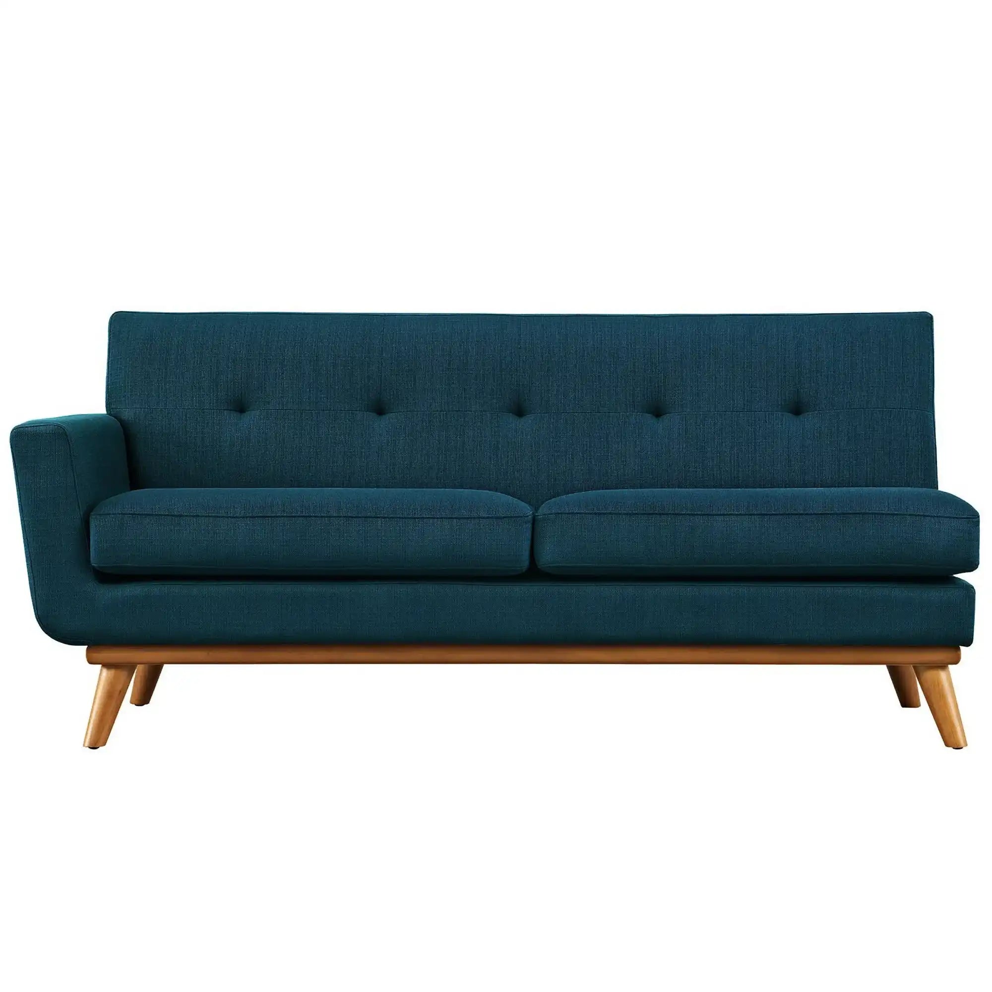 Engage Left-Arm Upholstered Fabric Loveseat by Modway - Best Buy Furniture