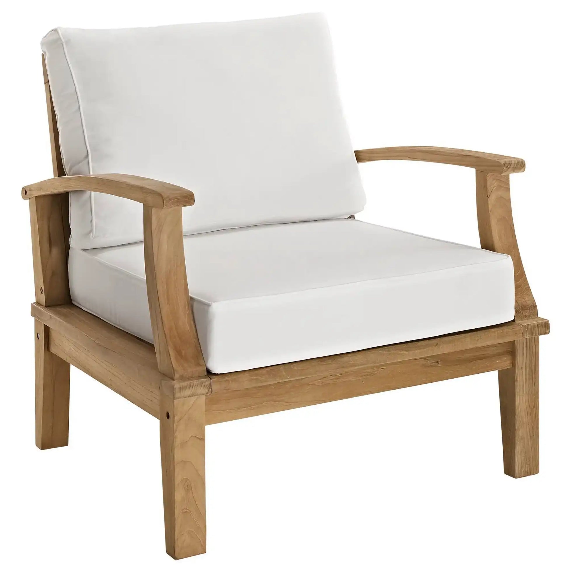 Marina 8 Piece Outdoor Patio Teak Set by Modway - Best Buy Furniture