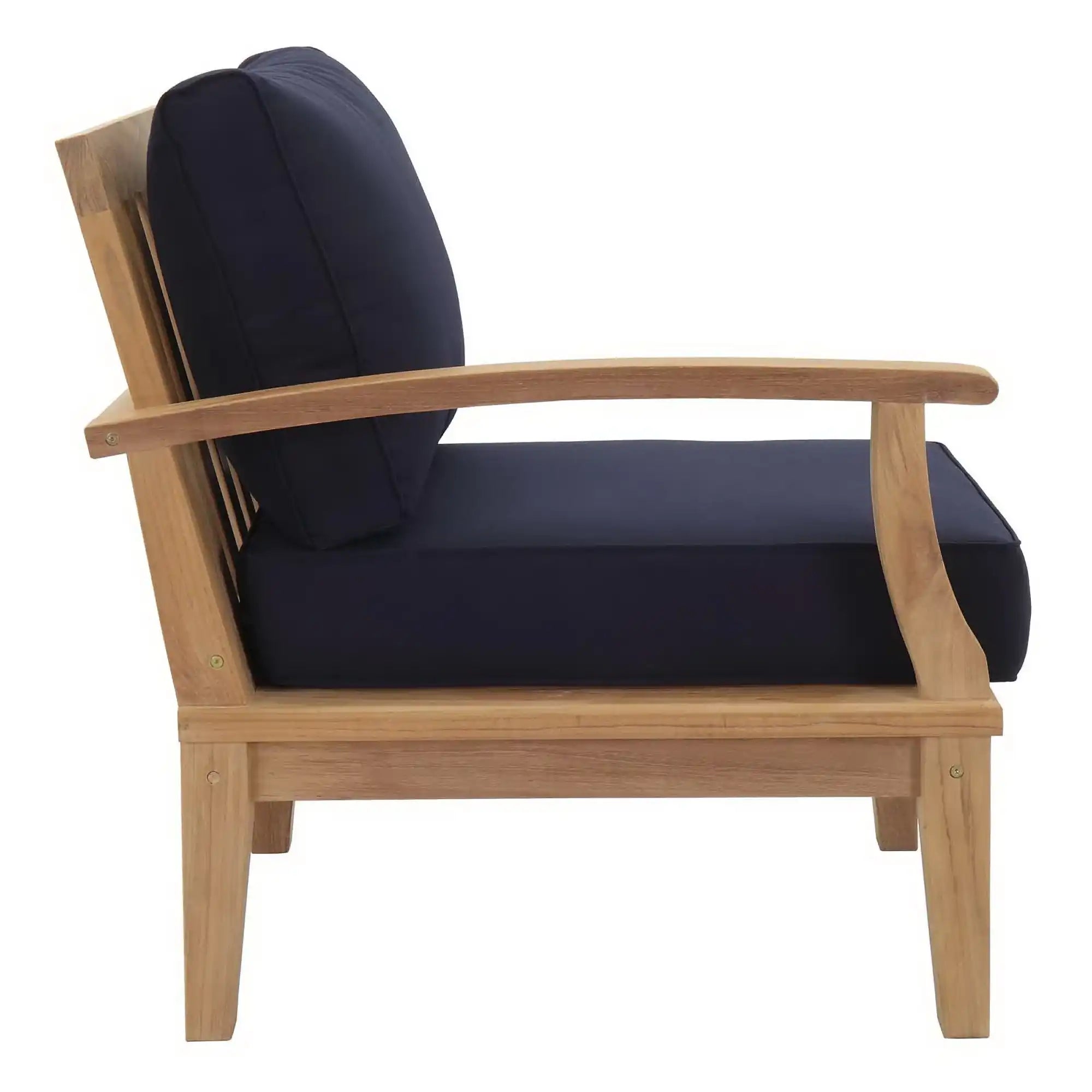 Marina 4 Piece Outdoor Patio Teak Set by Modway - Best Buy Furniture