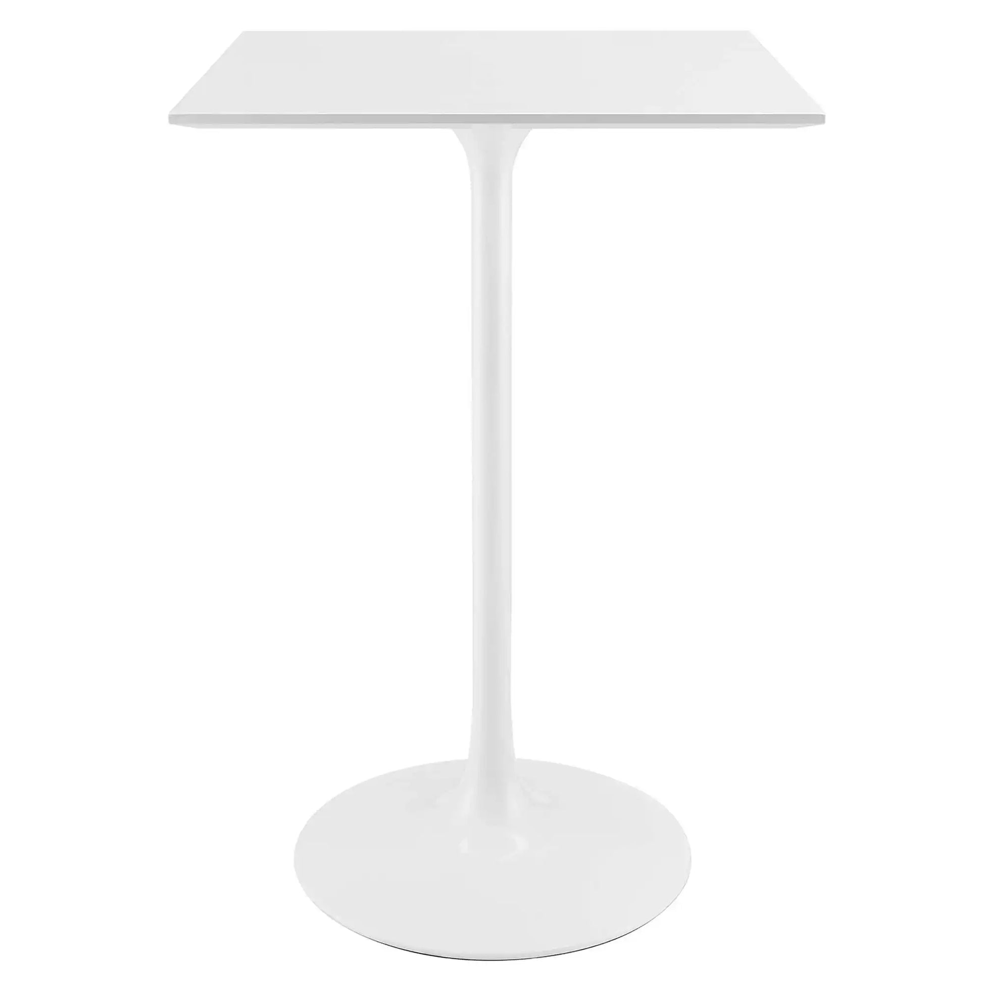 Lippa 28" Square Wood Bar Table by Modway - Best Buy Furniture
