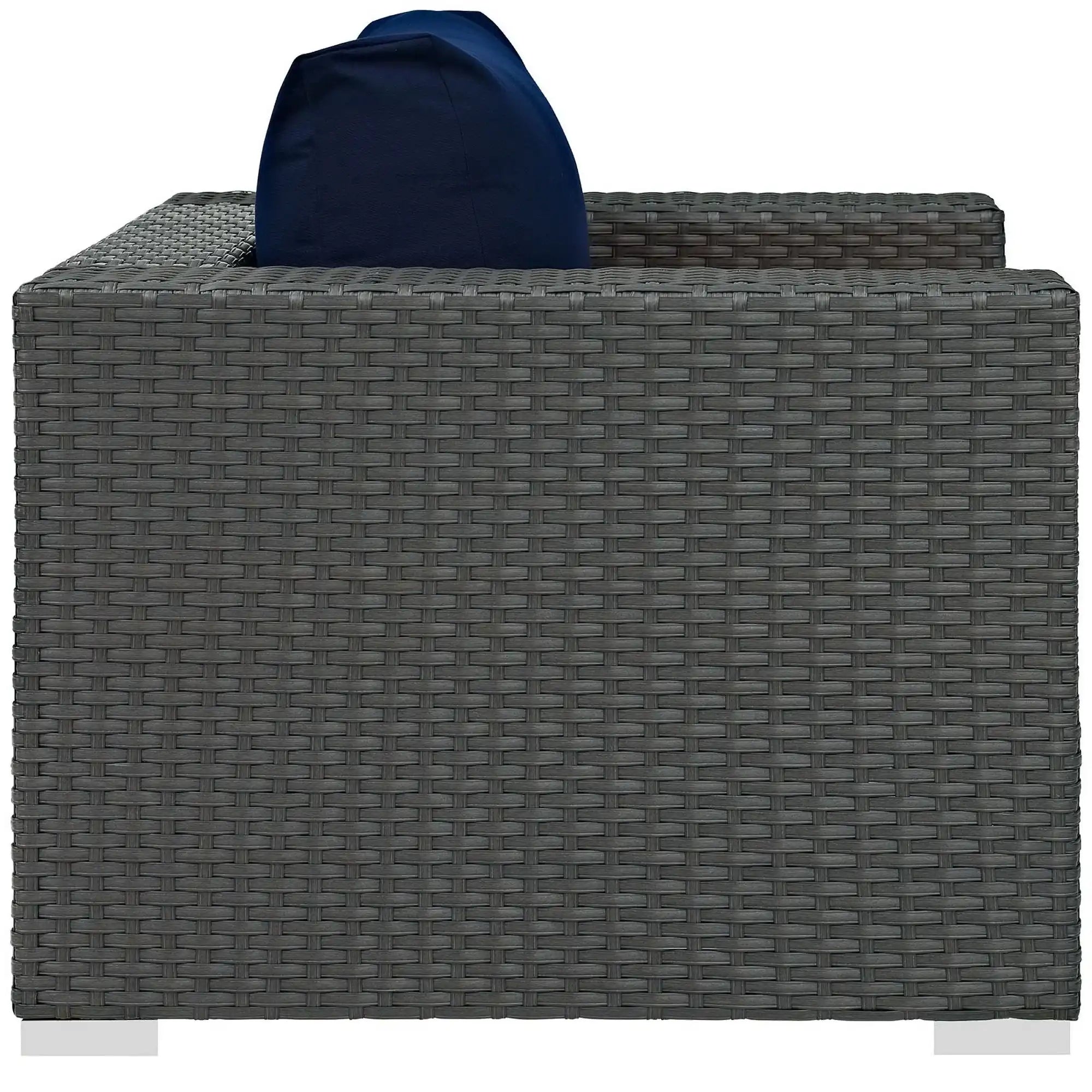 Sojourn Outdoor Patio Sunbrella� Armchair by Modway - Best Buy Furniture