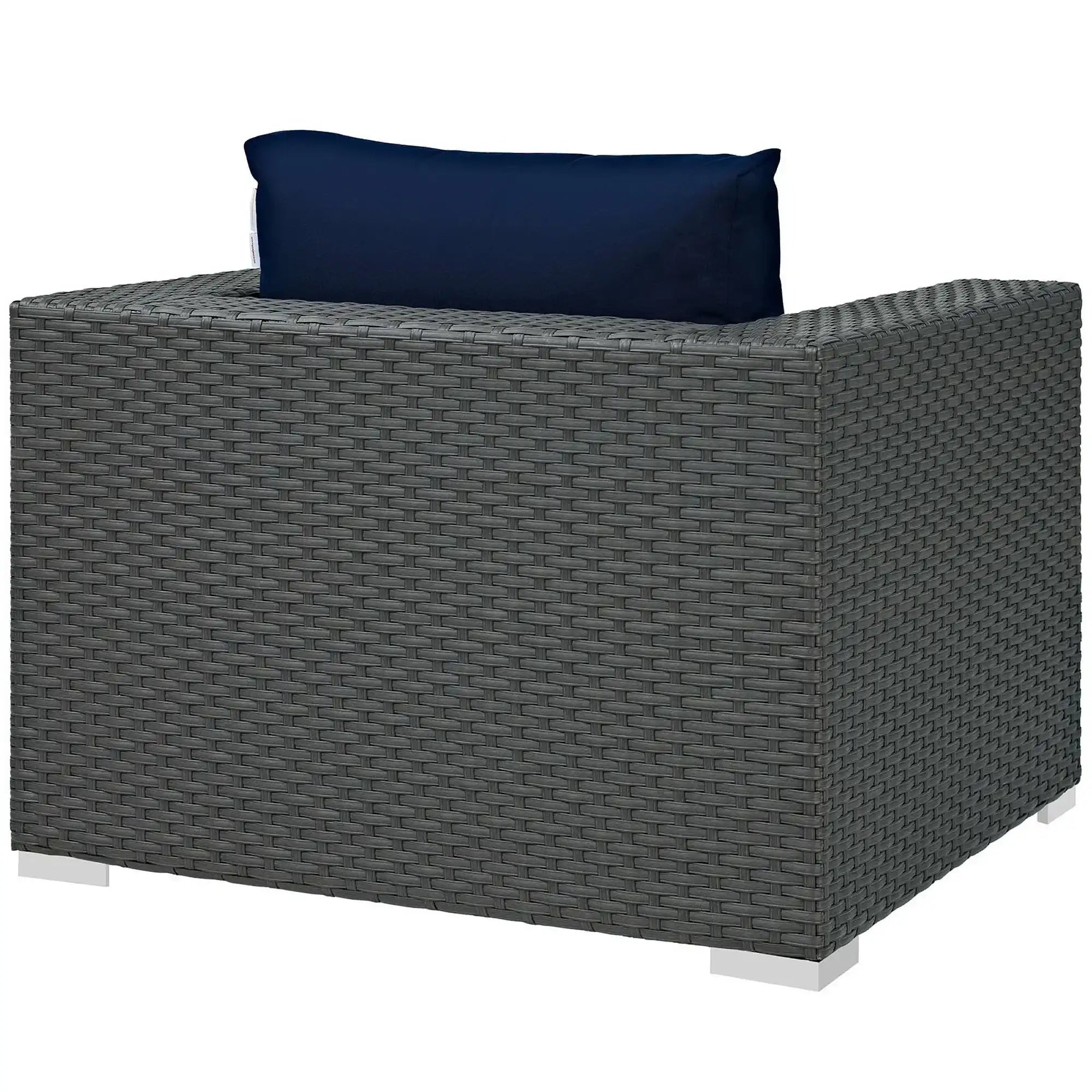 Sojourn Outdoor Patio Sunbrella� Armchair by Modway - Best Buy Furniture