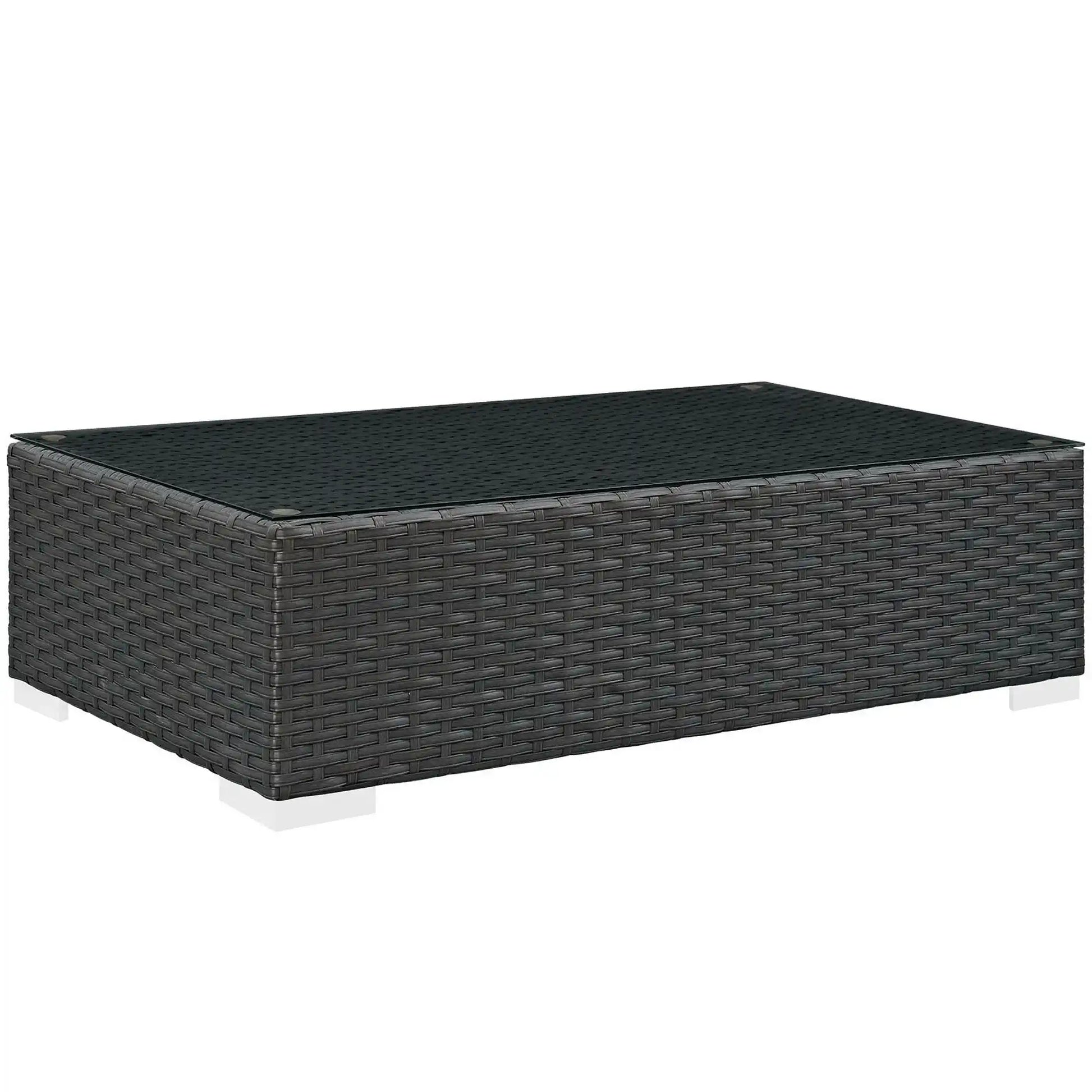 Sojourn Outdoor Patio Coffee Table by Modway - Best Buy Furniture