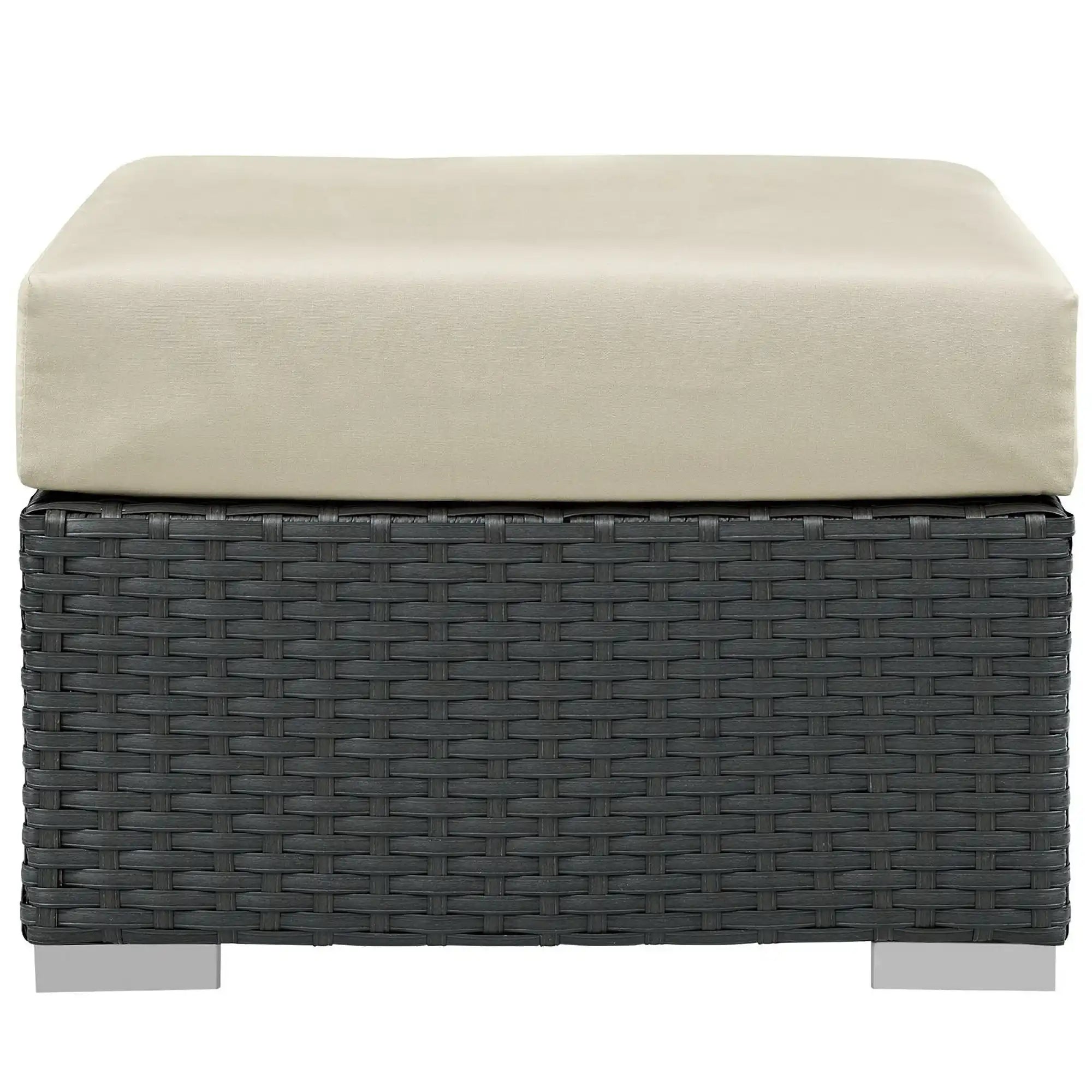 Sojourn Outdoor Patio Sunbrella� Ottoman by Modway - Best Buy Furniture