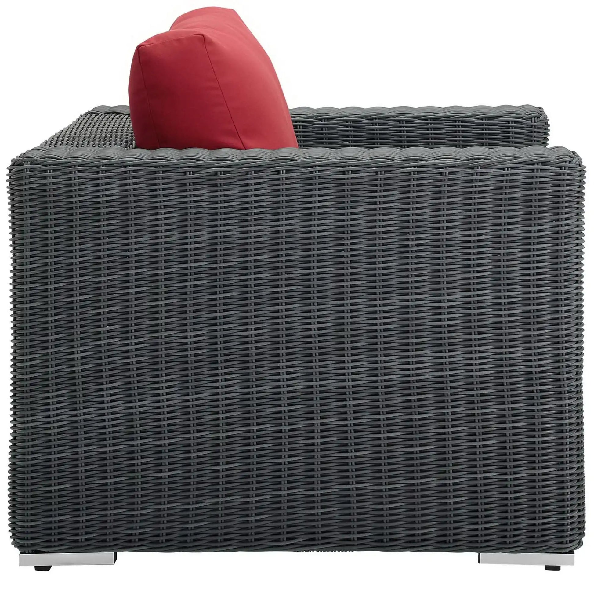 Summon Outdoor Patio Fabric Sunbrella� Armchair by Modway - Best Buy Furniture