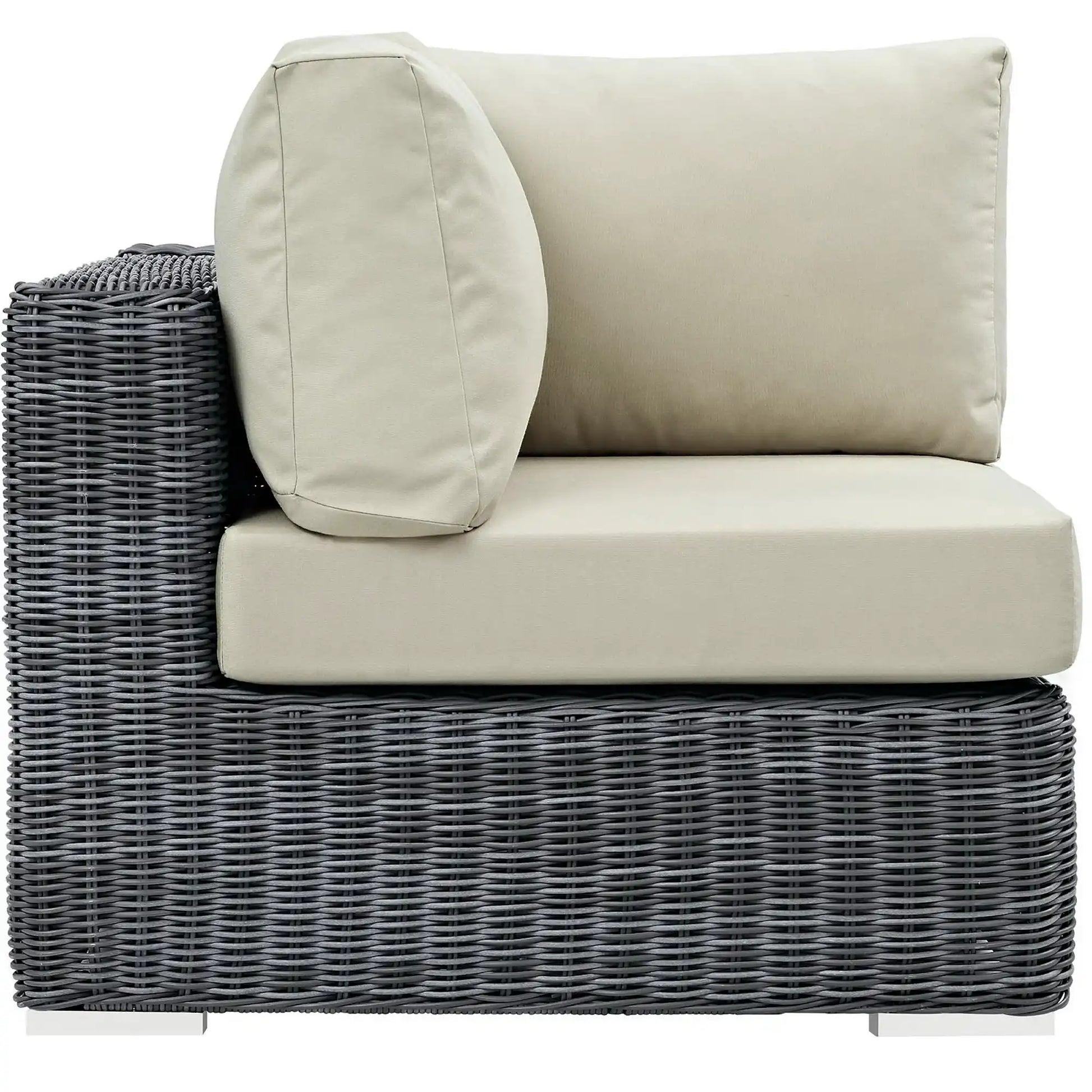 Summon Outdoor Patio Sunbrella� Corner by Modway - Best Buy Furniture
